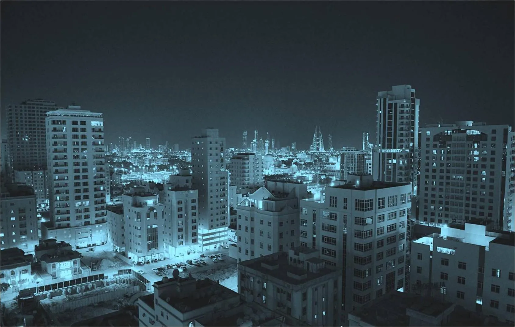 Bird's eye view in Juffair Gate Hotel