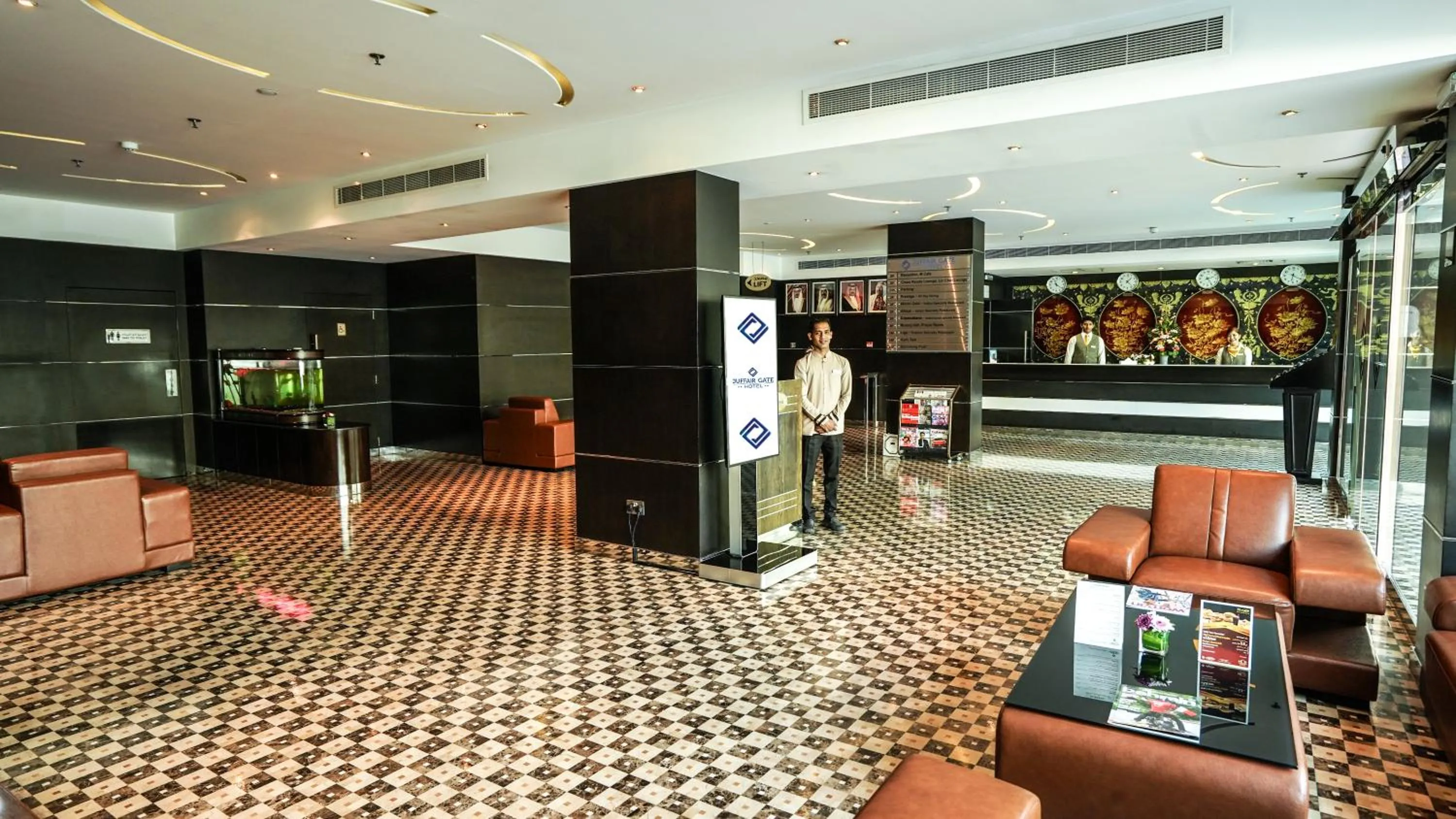 Seating area in Juffair Gate Hotel