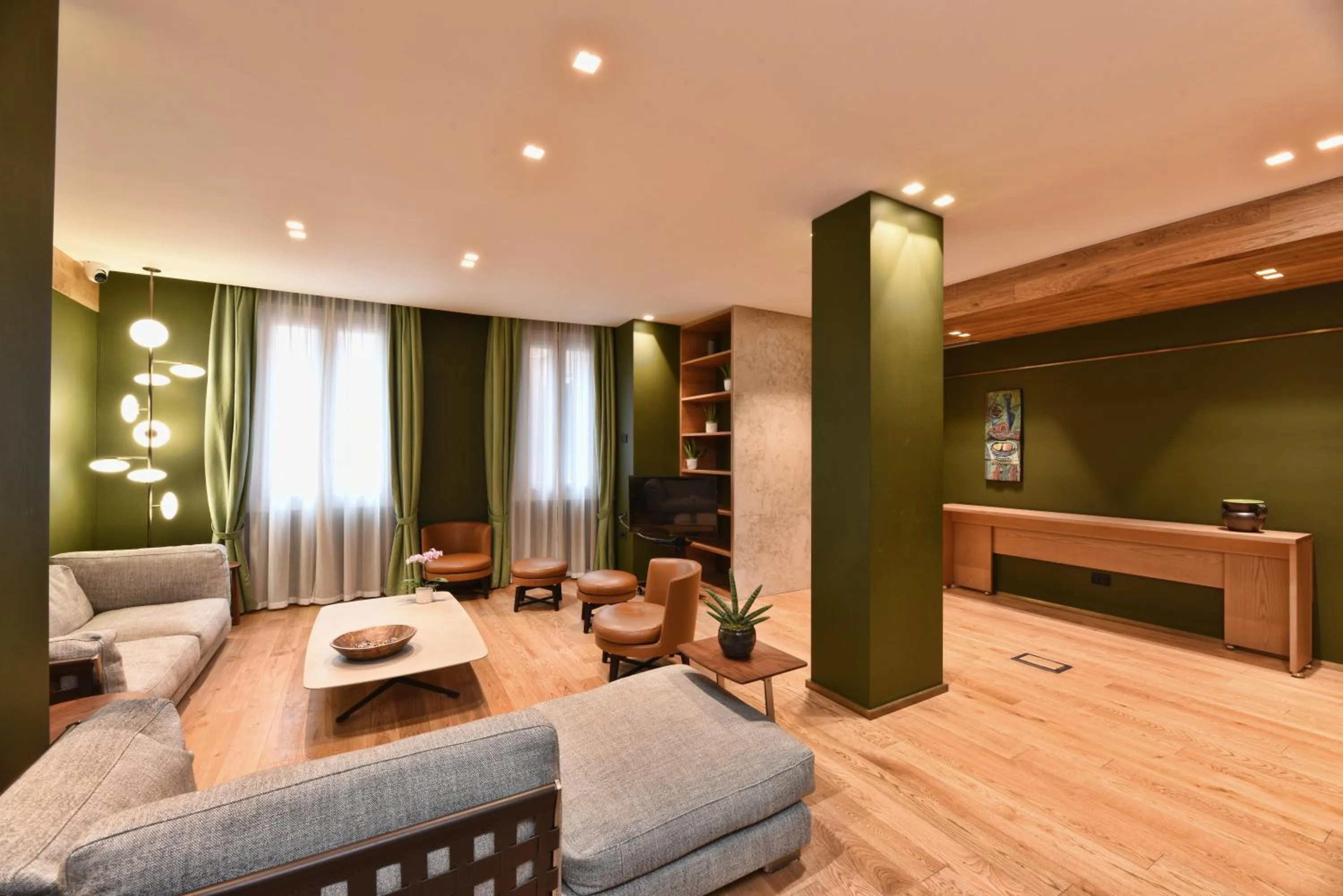 Lobby or reception in Hotel Maison Ducal