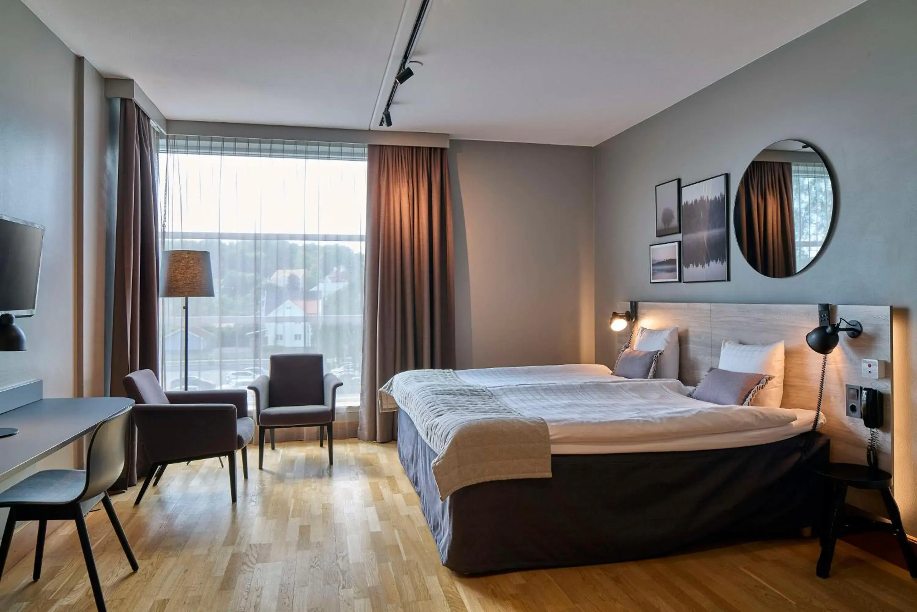 Bedroom, Bed in Scandic Mölndal Bedroom, Bed in Scandic Mölndal