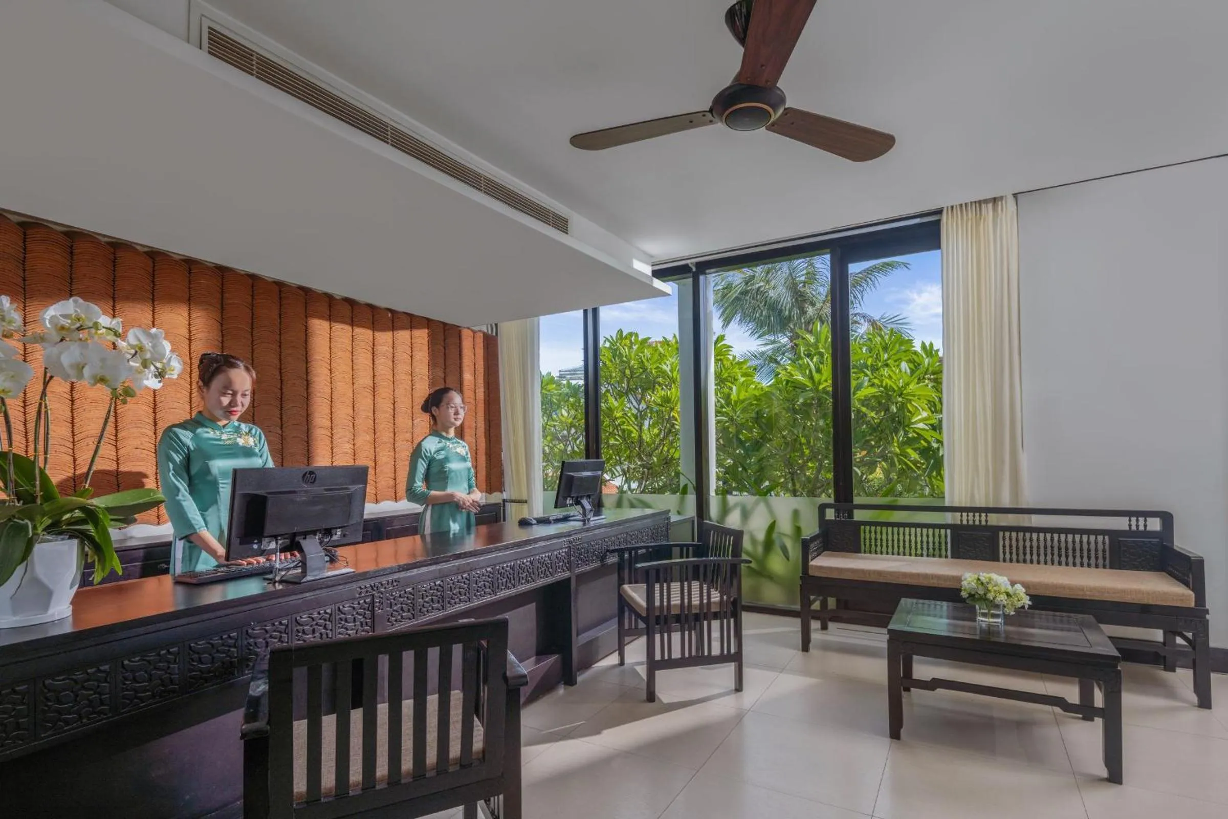 Lobby or reception in Emerald Hoi An Riverside Resort