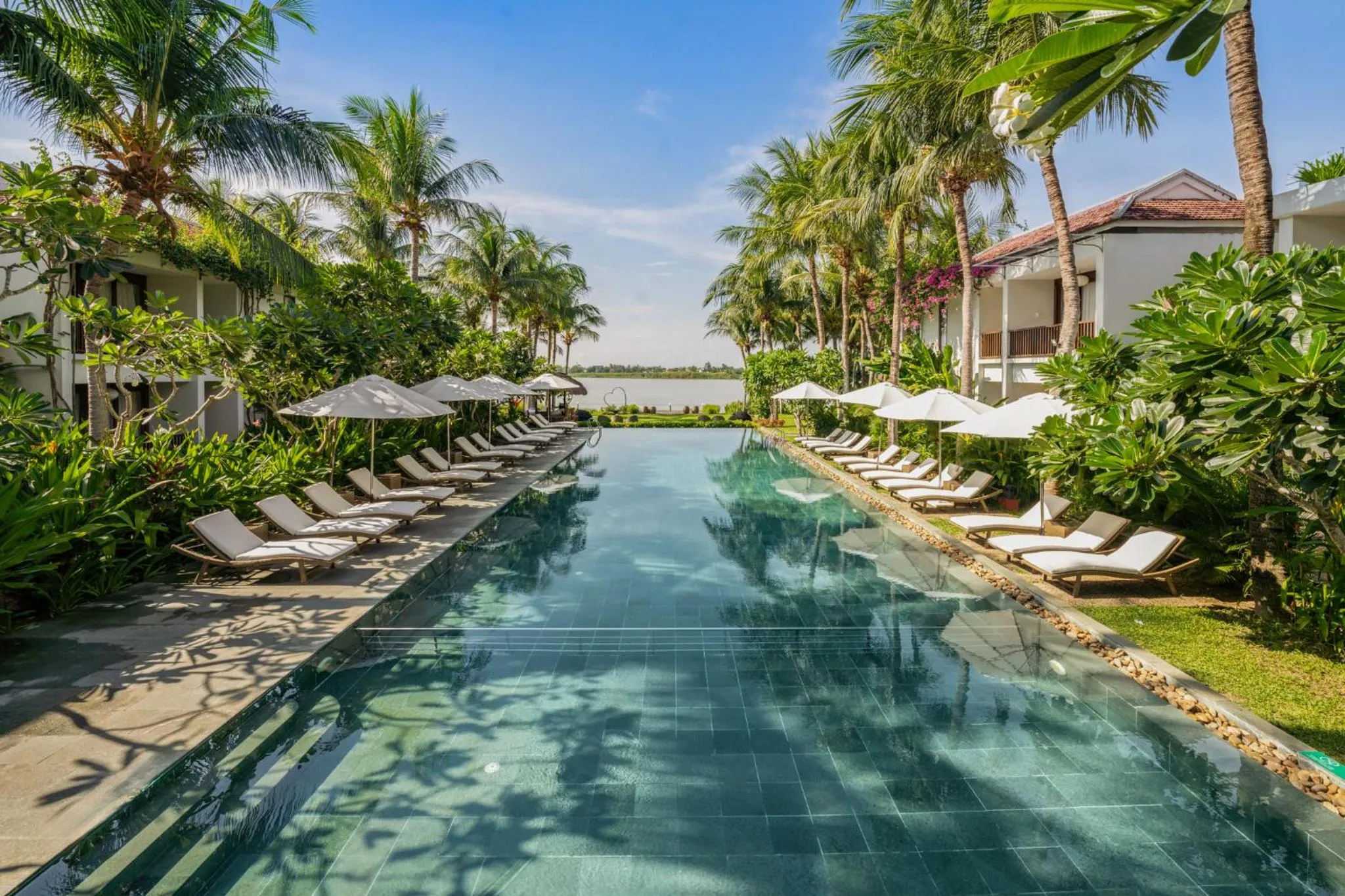 Garden in Emerald Hoi An Riverside Resort