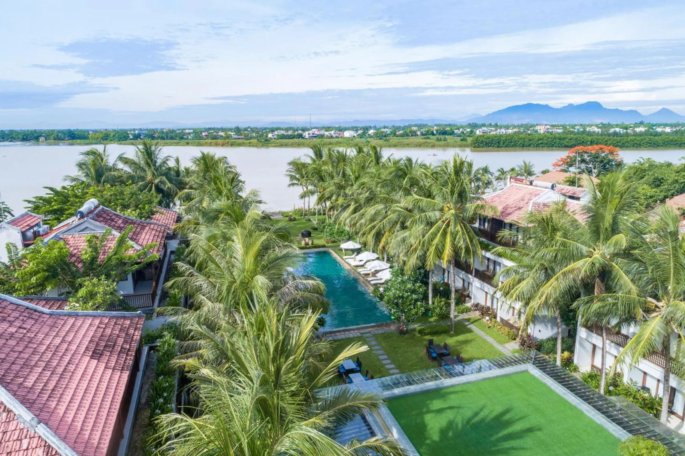 Natural landscape in Emerald Hoi An Riverside Resort
