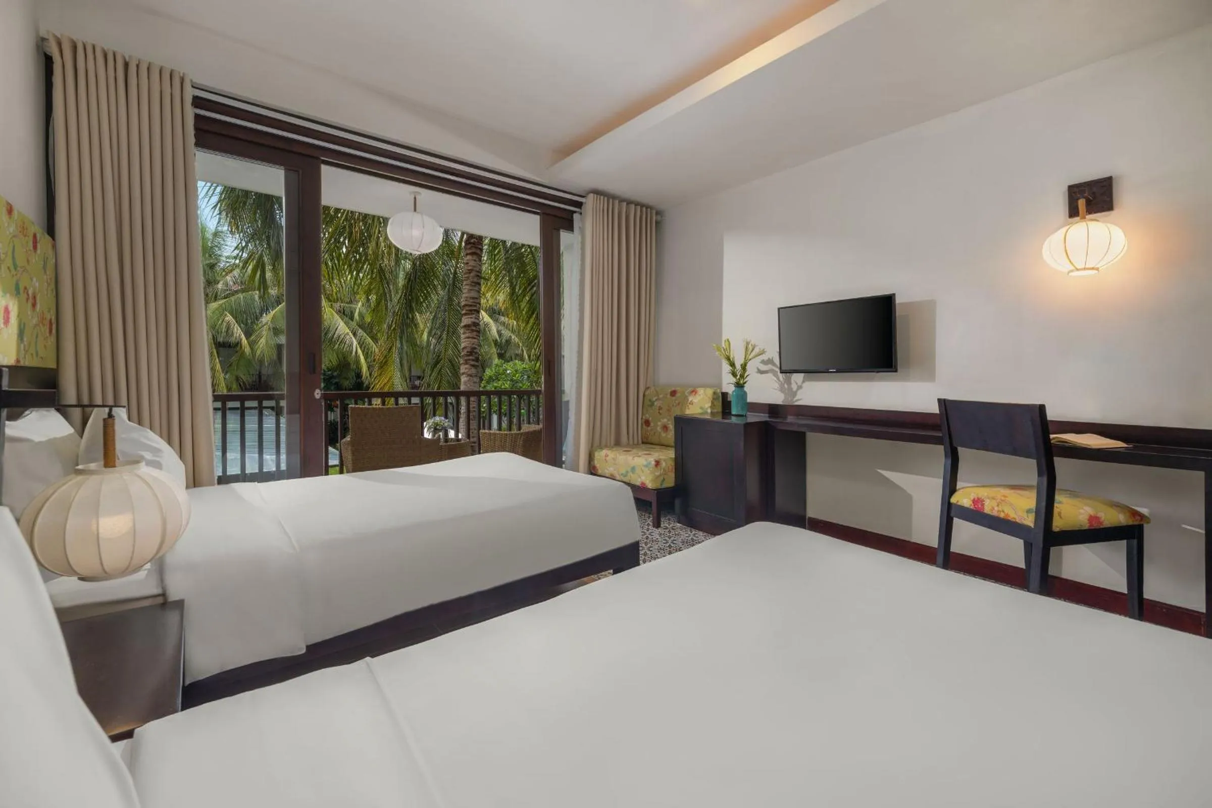 Bed in Emerald Hoi An Riverside Resort