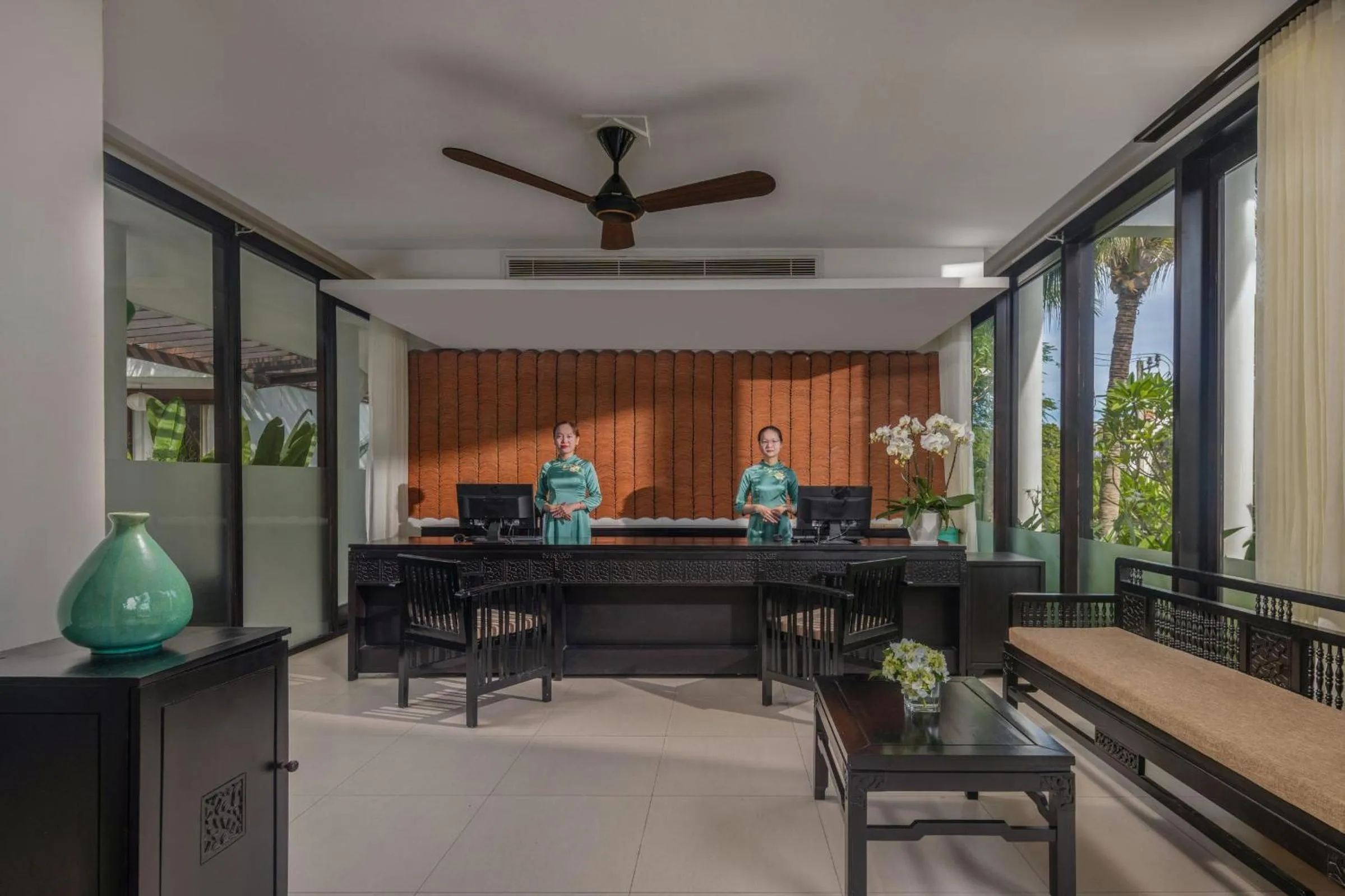 Lobby or reception in Emerald Hoi An Riverside Resort