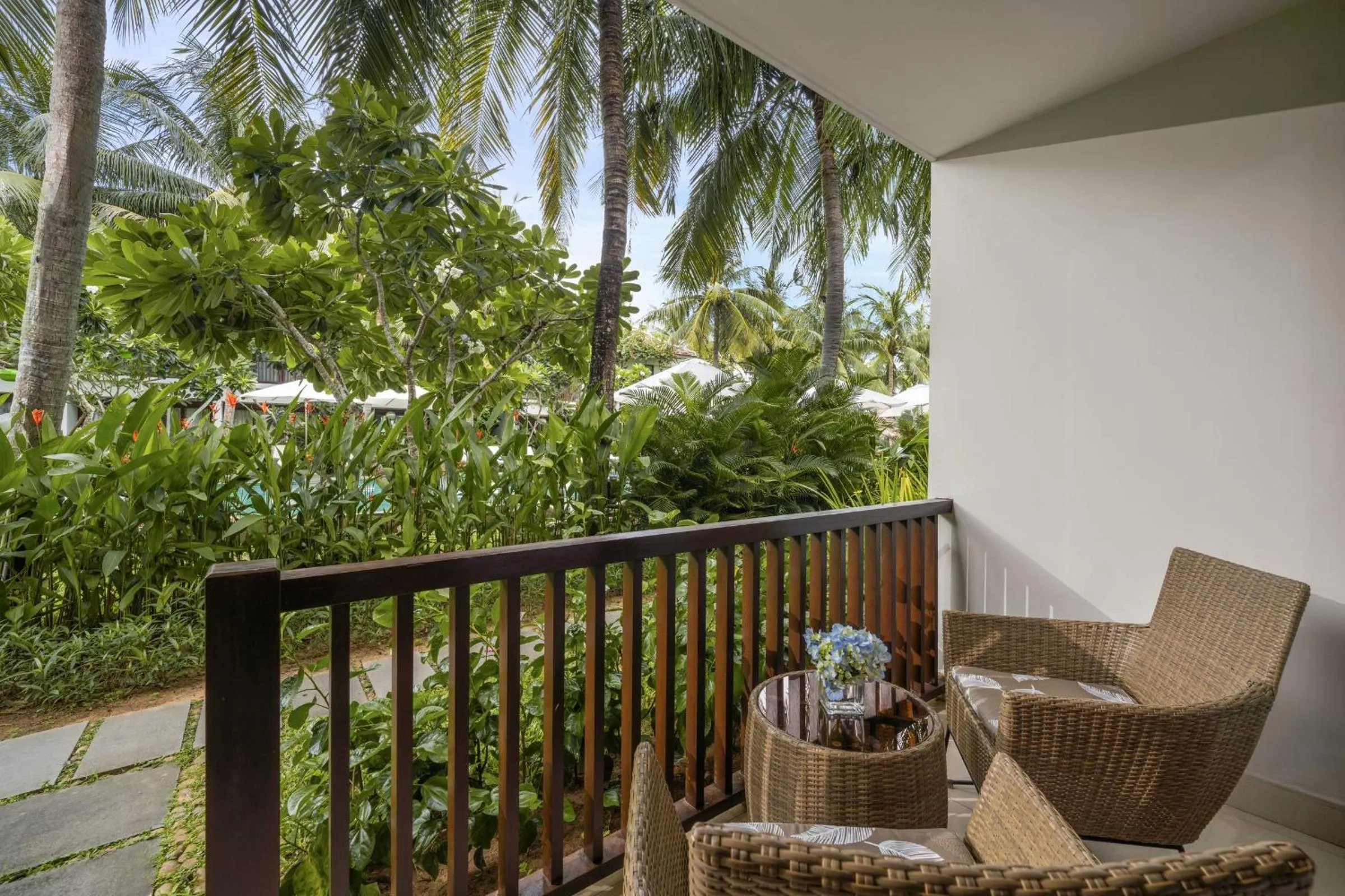 Balcony/Terrace in Emerald Hoi An Riverside Resort