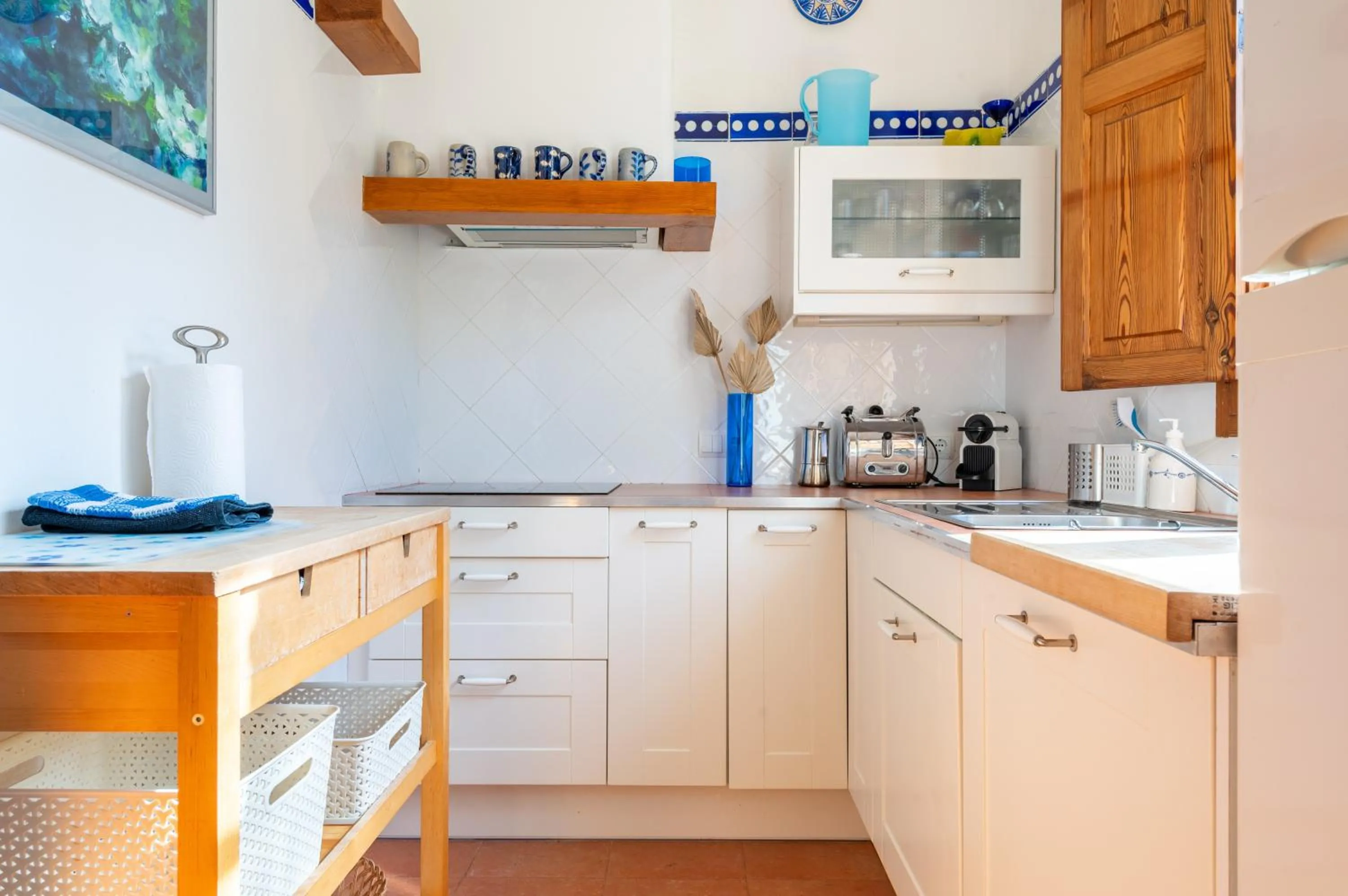 Kitchen or kitchenette in Sa Torre