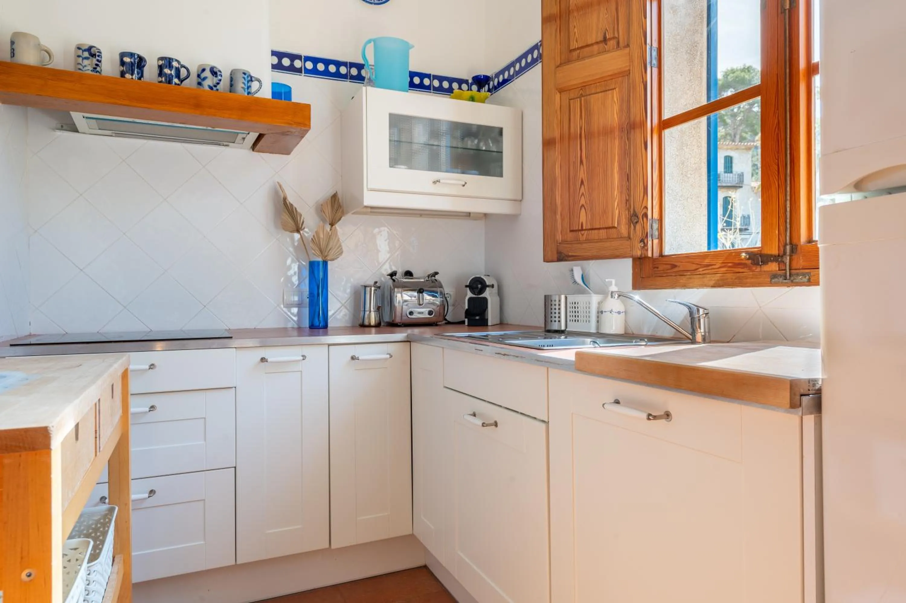 Kitchen or kitchenette in Sa Torre