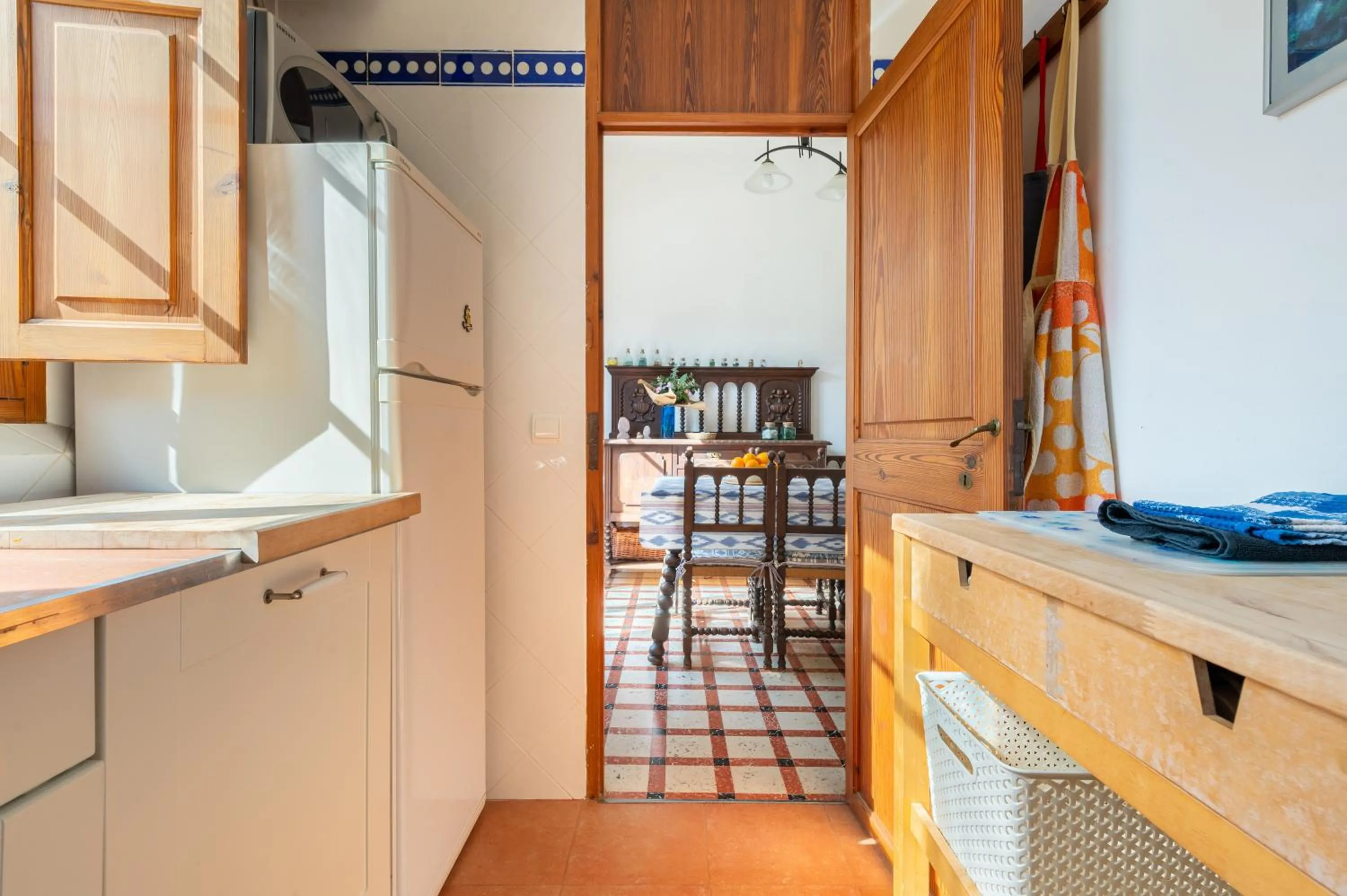 Kitchen or kitchenette in Sa Torre