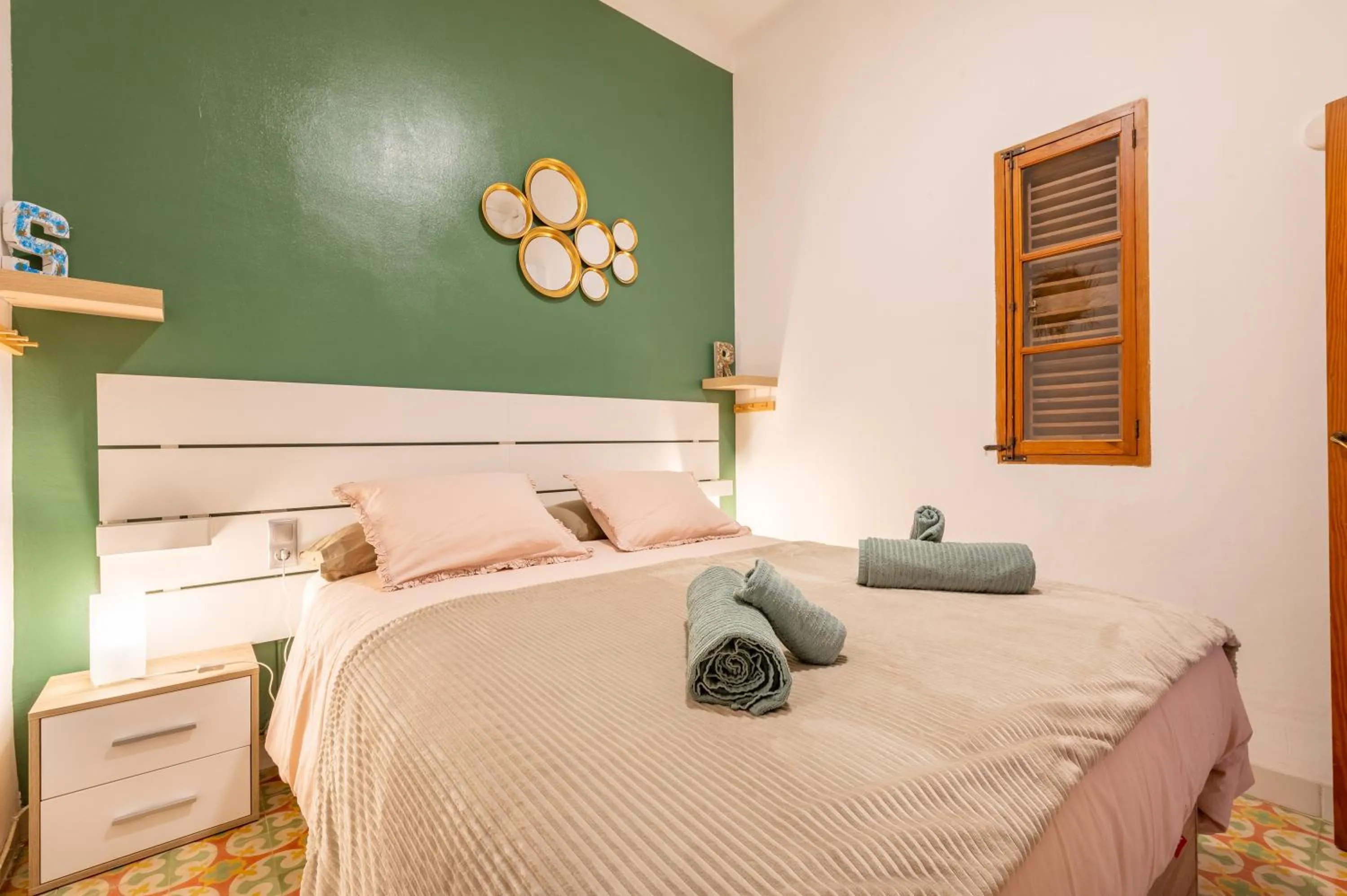 Living room, Bed in Sa Torre