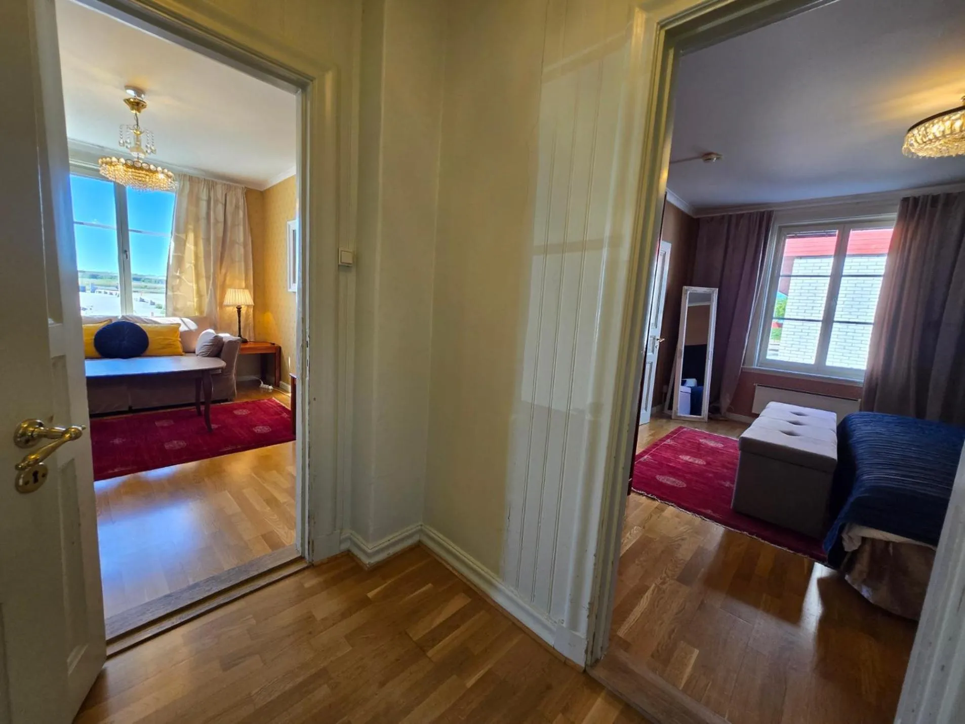 Bed in Vänerport Lakefront Hotell