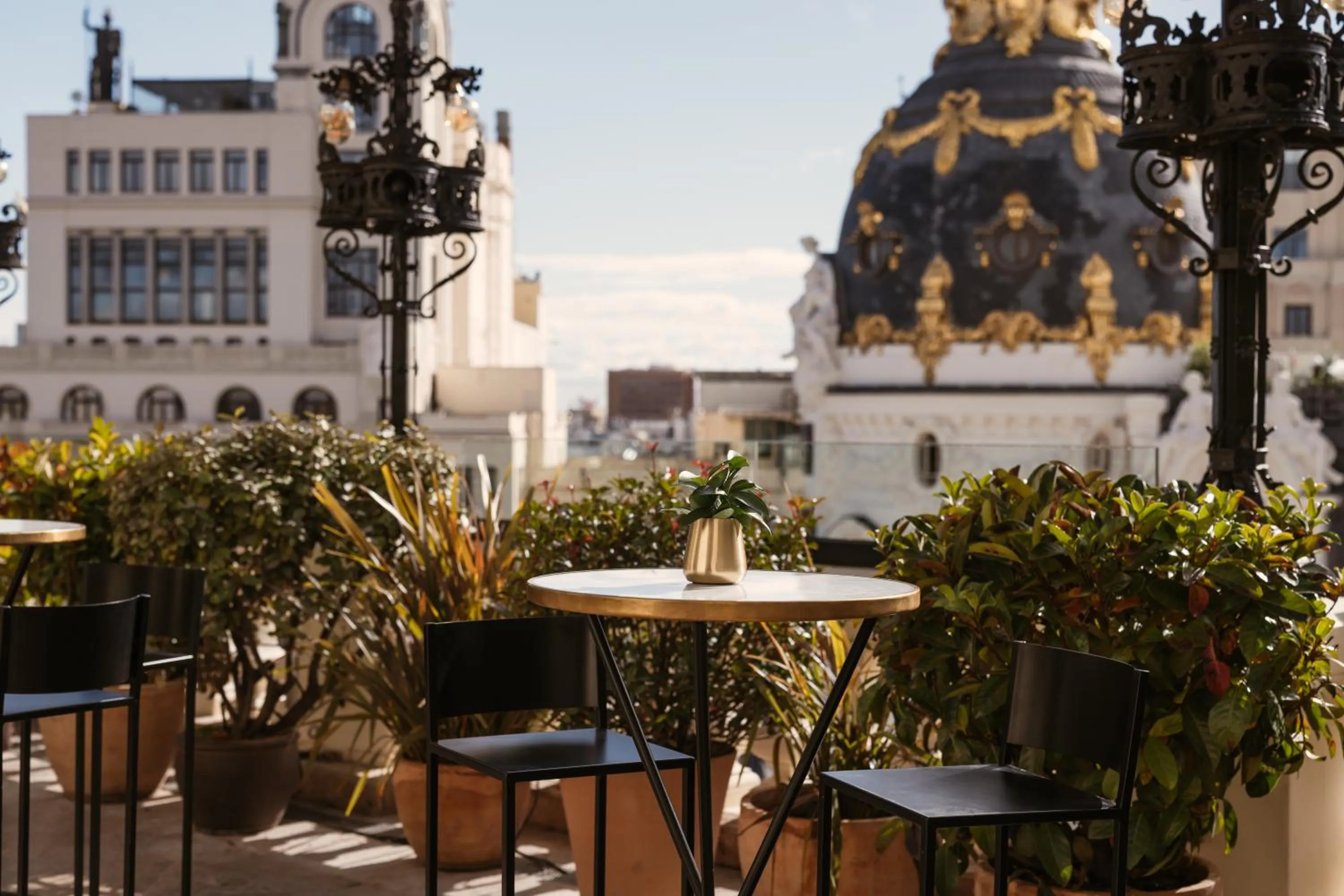 Balcony/Terrace in The Principal Madrid, Small Luxury Hotels