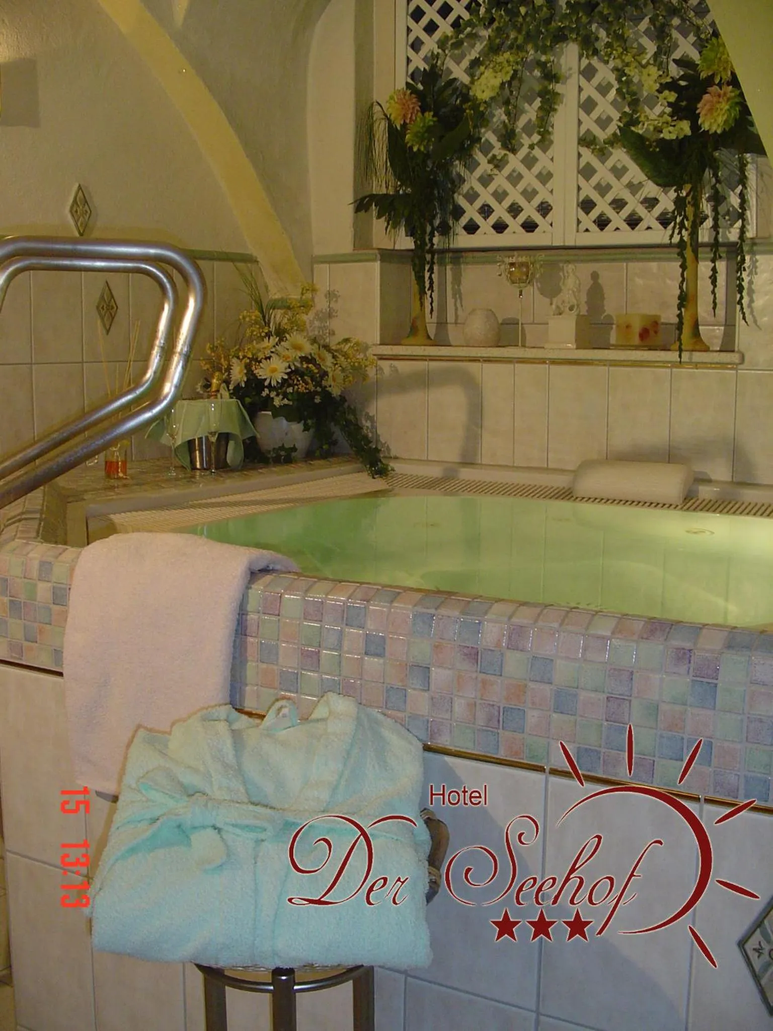 Hot Tub in Hotel Der Seehof
