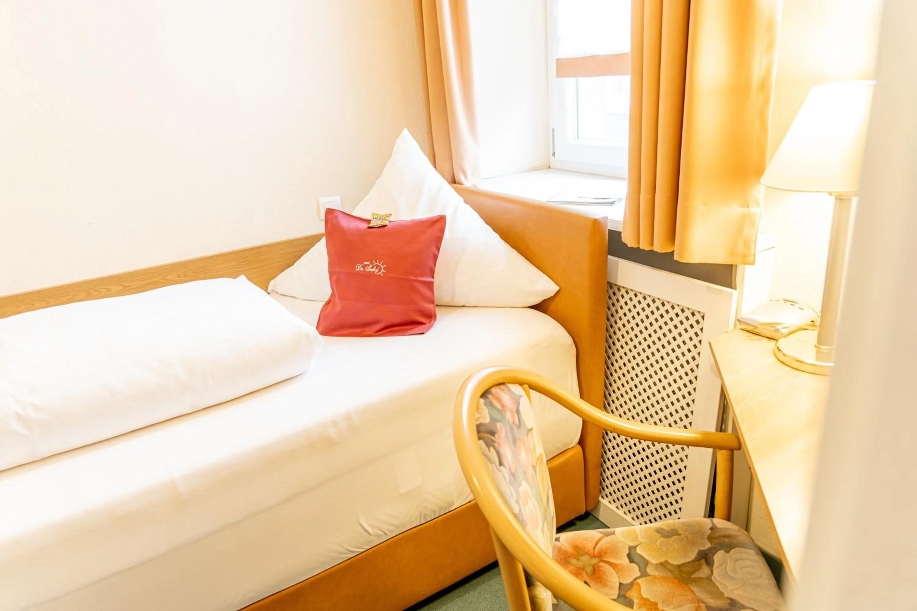 Bed in Hotel Der Seehof