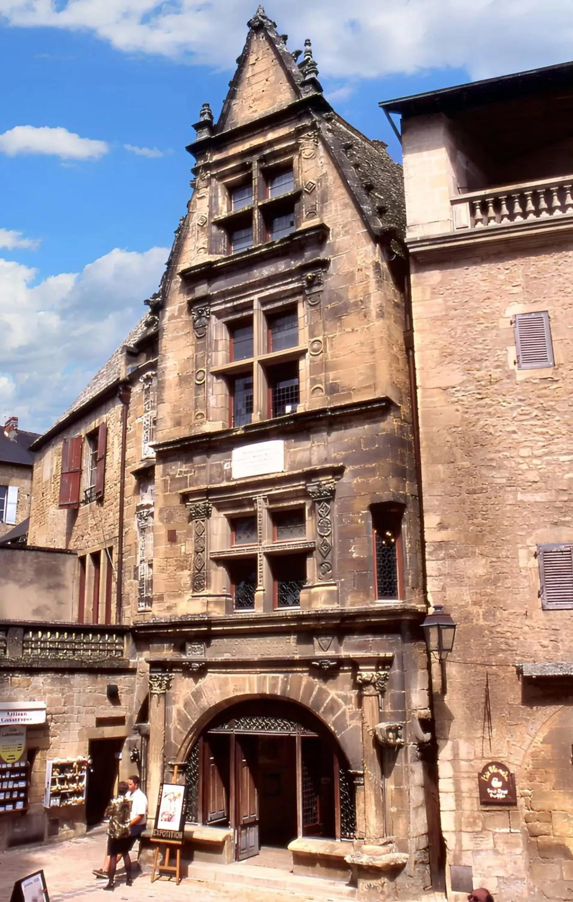 City view in Villa de charme, Sarlat-la-Canéda, jardin