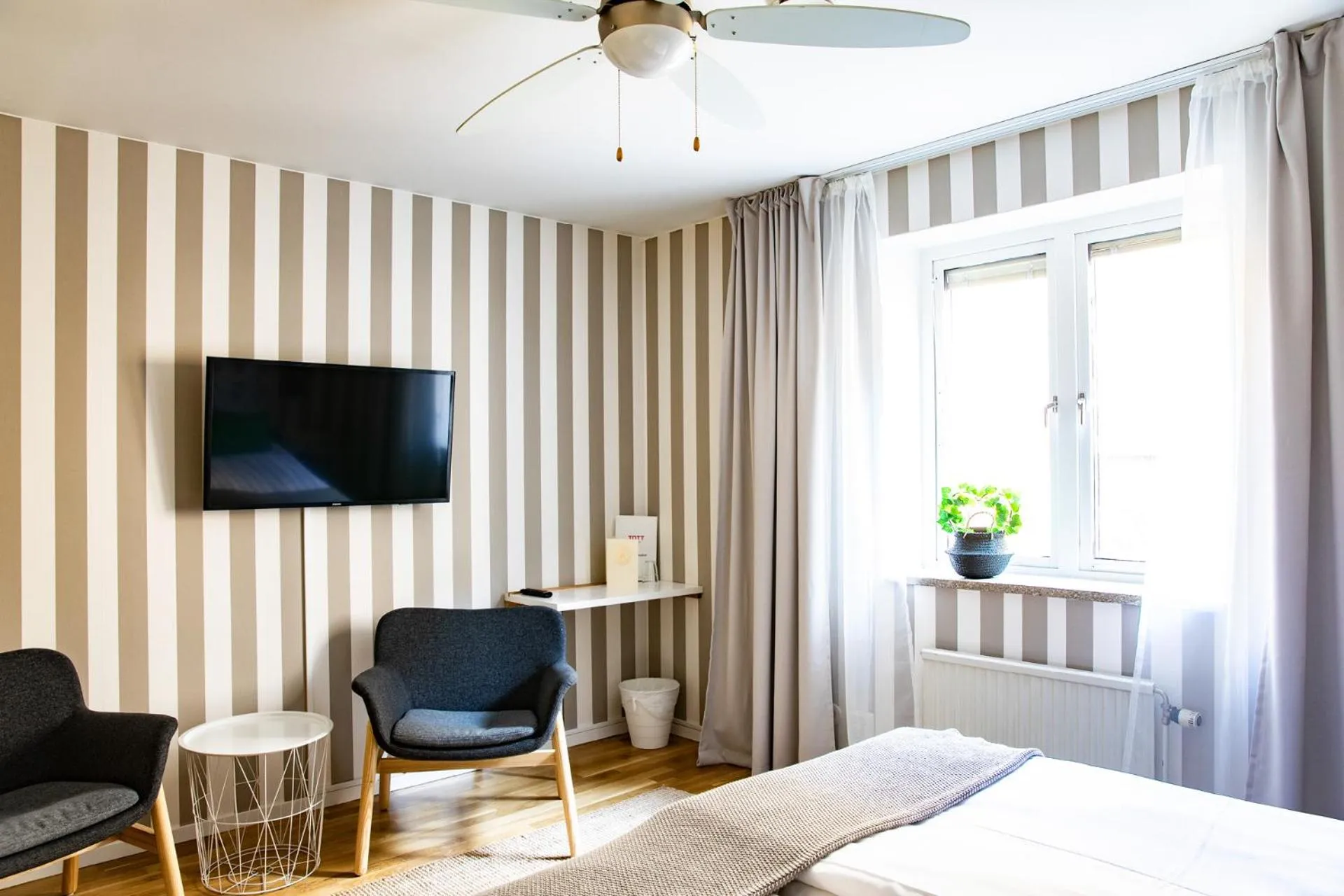 Bedroom, Bed in Hotell Lindgården