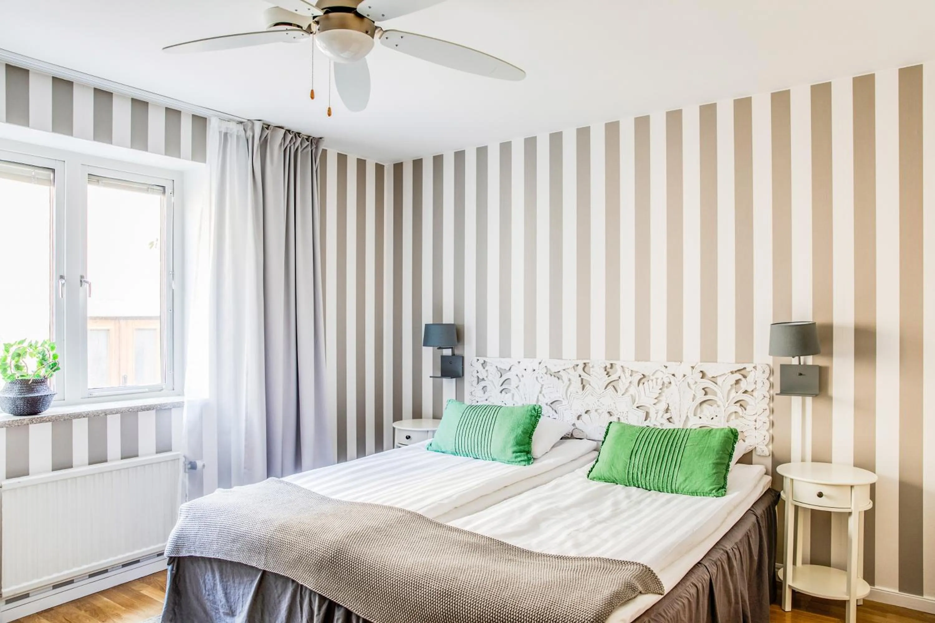 Bedroom, Bed in Hotell Lindgården