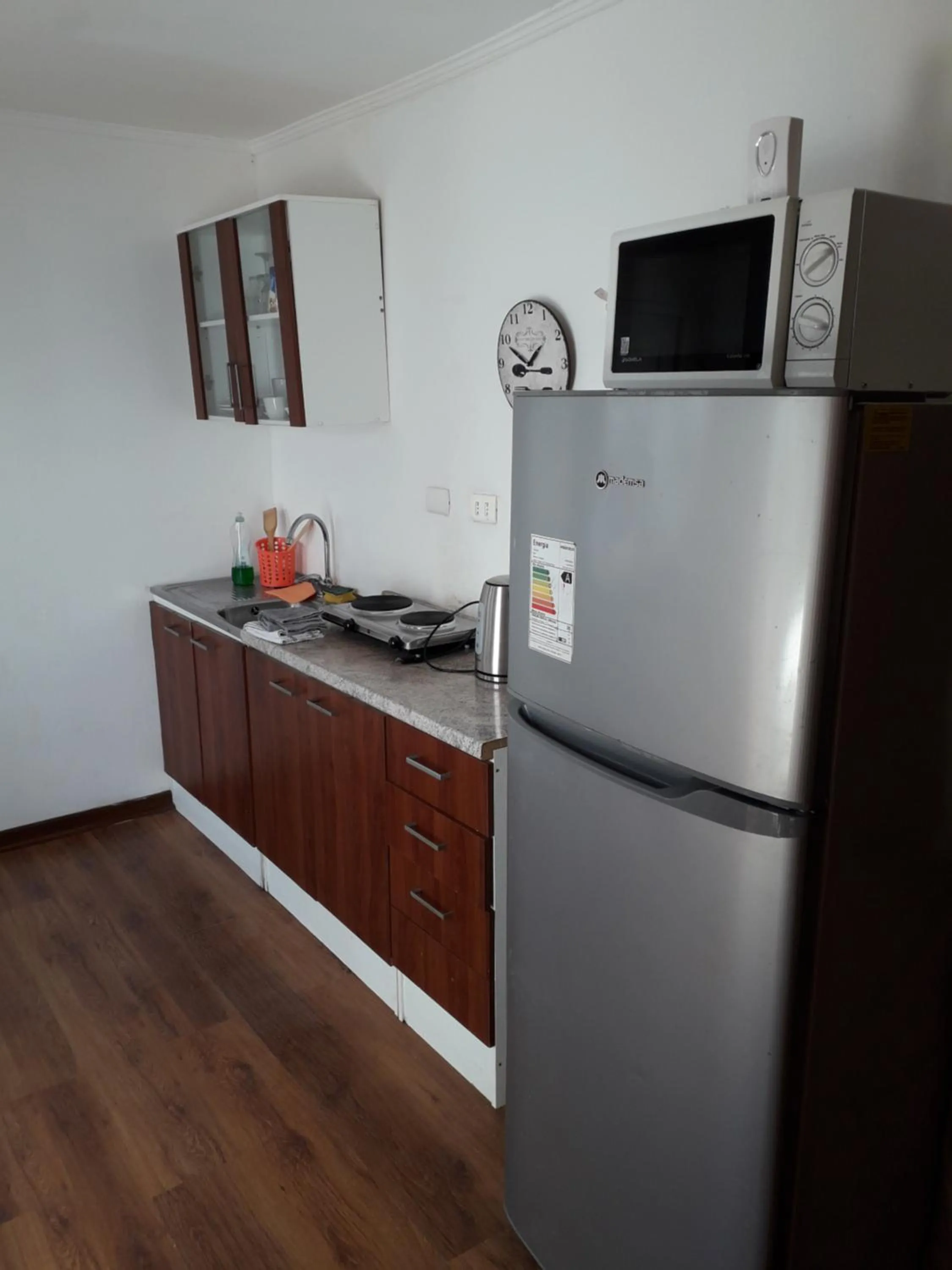 Kitchen or kitchenette in Mediterraneo Apartments (Recreo)