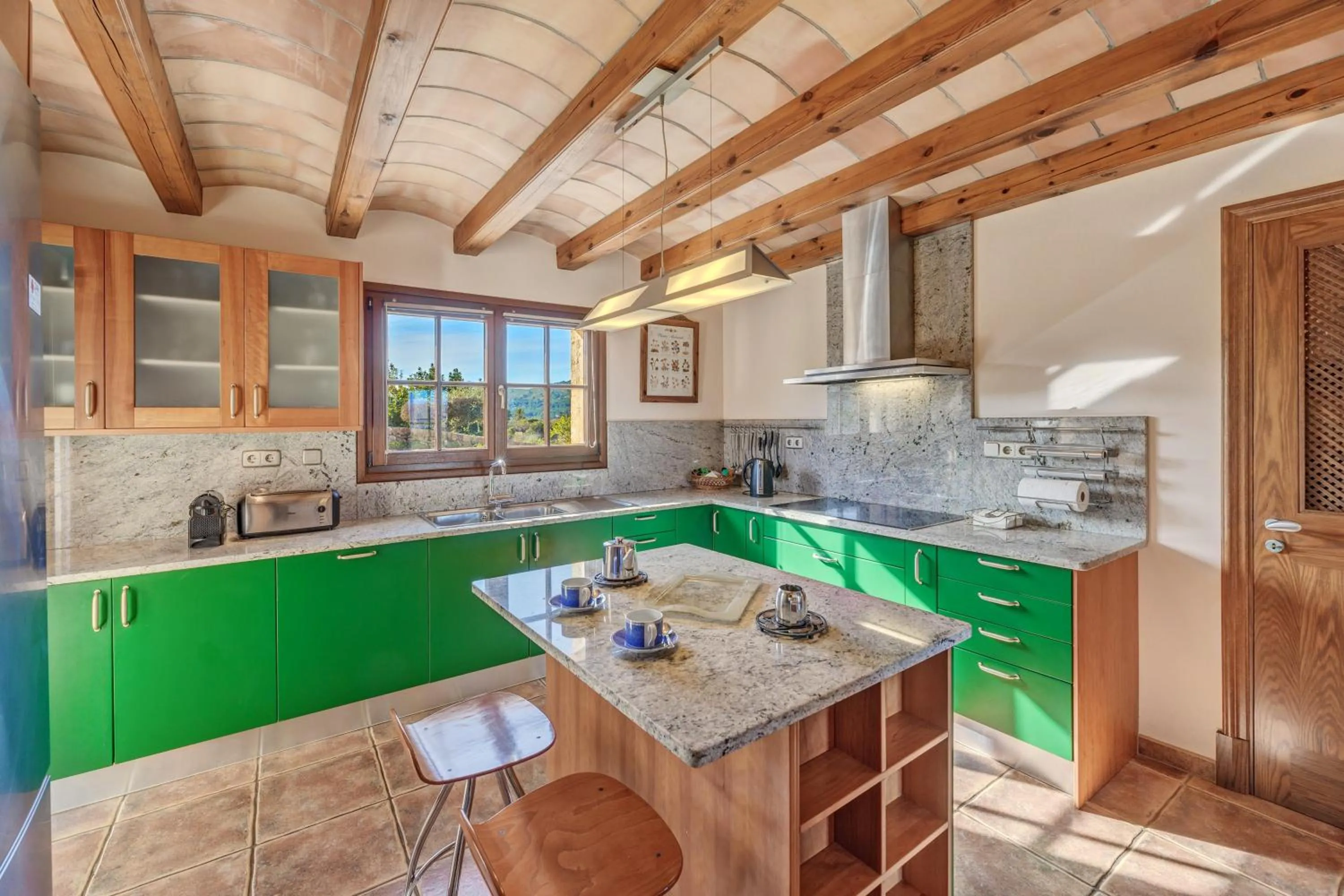 Kitchen or kitchenette in Es Coster de Na Llusia