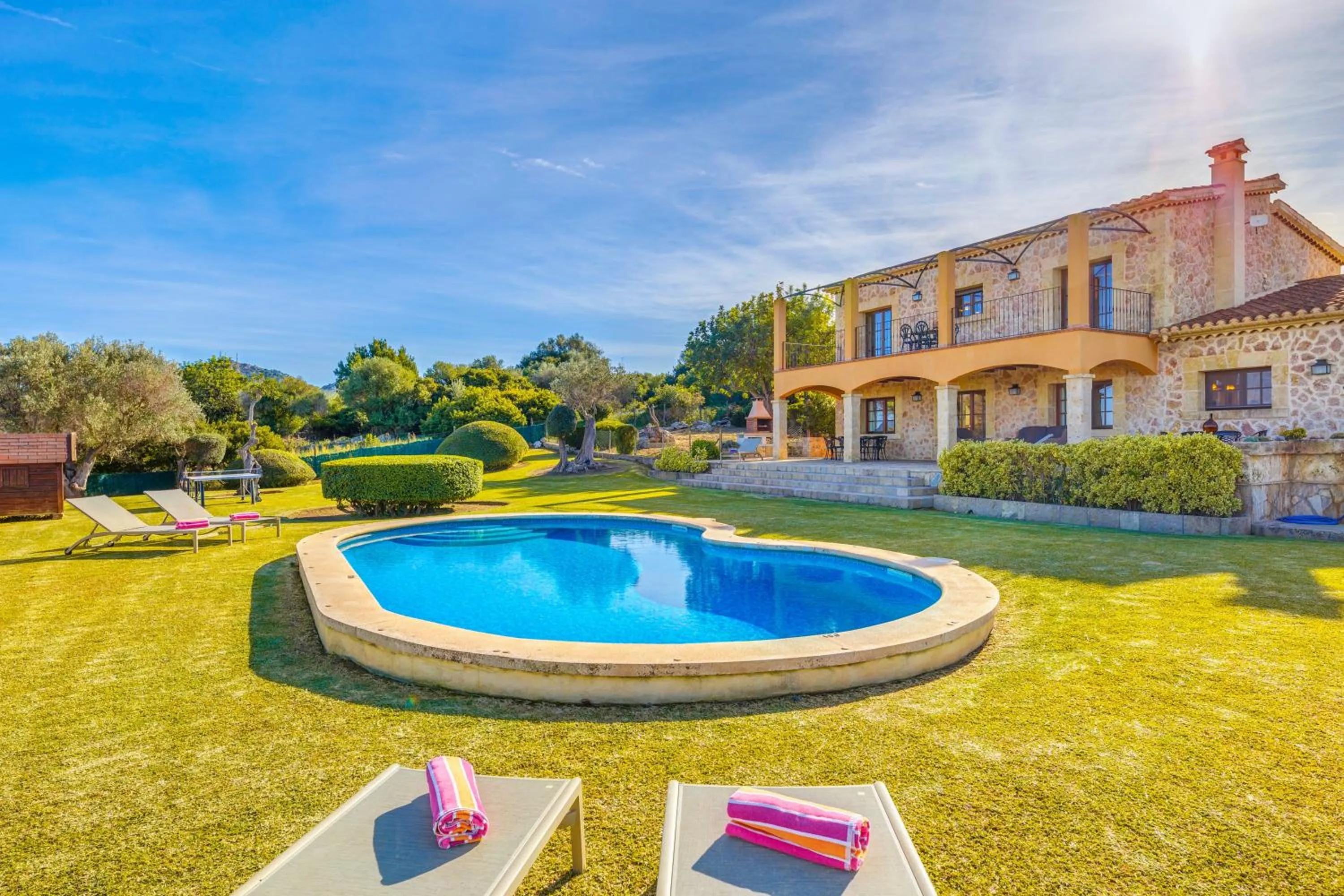 Villa with Sea View in Es Coster de Na Llusia