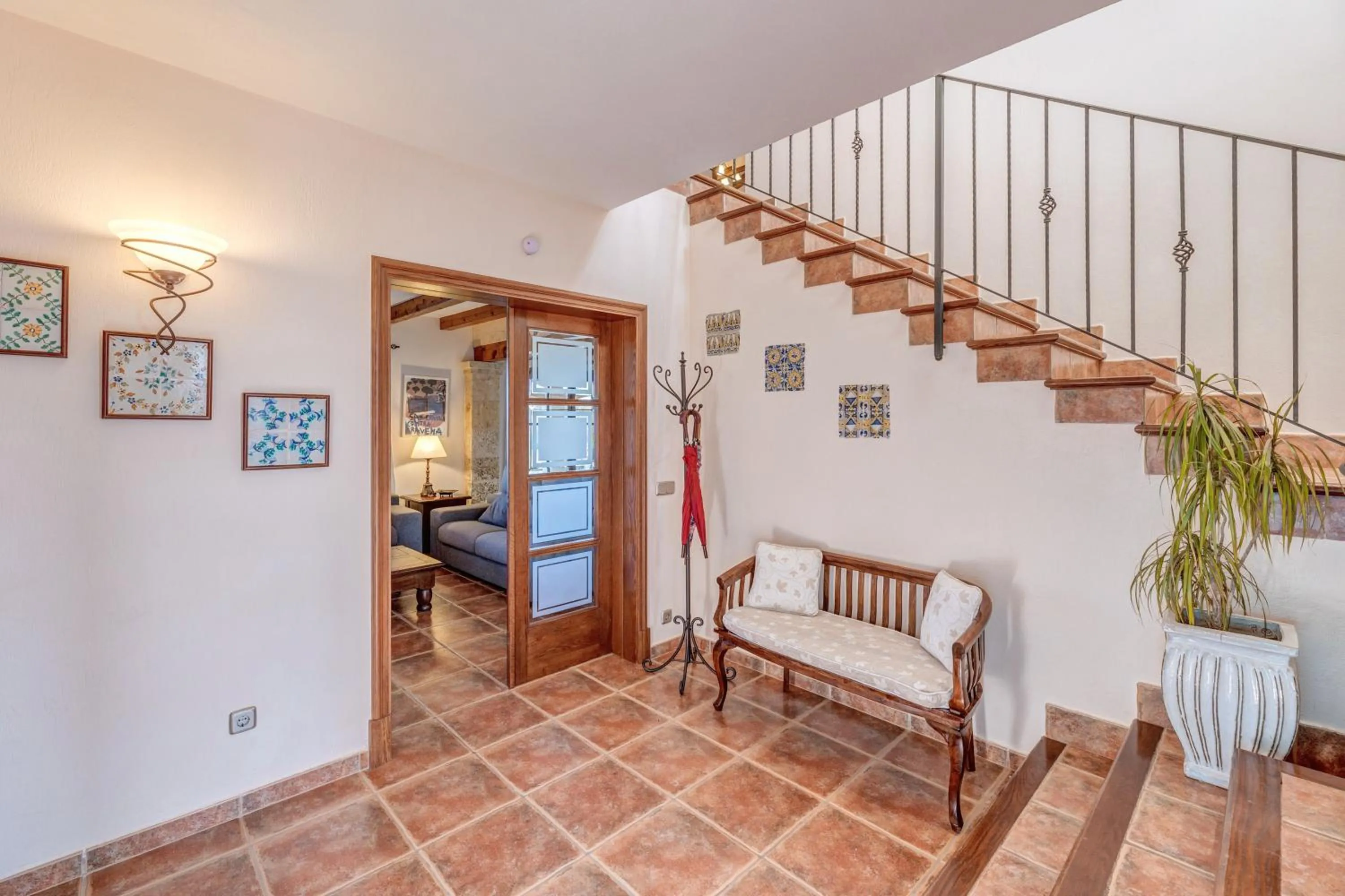 Living room in Es Coster de Na Llusia