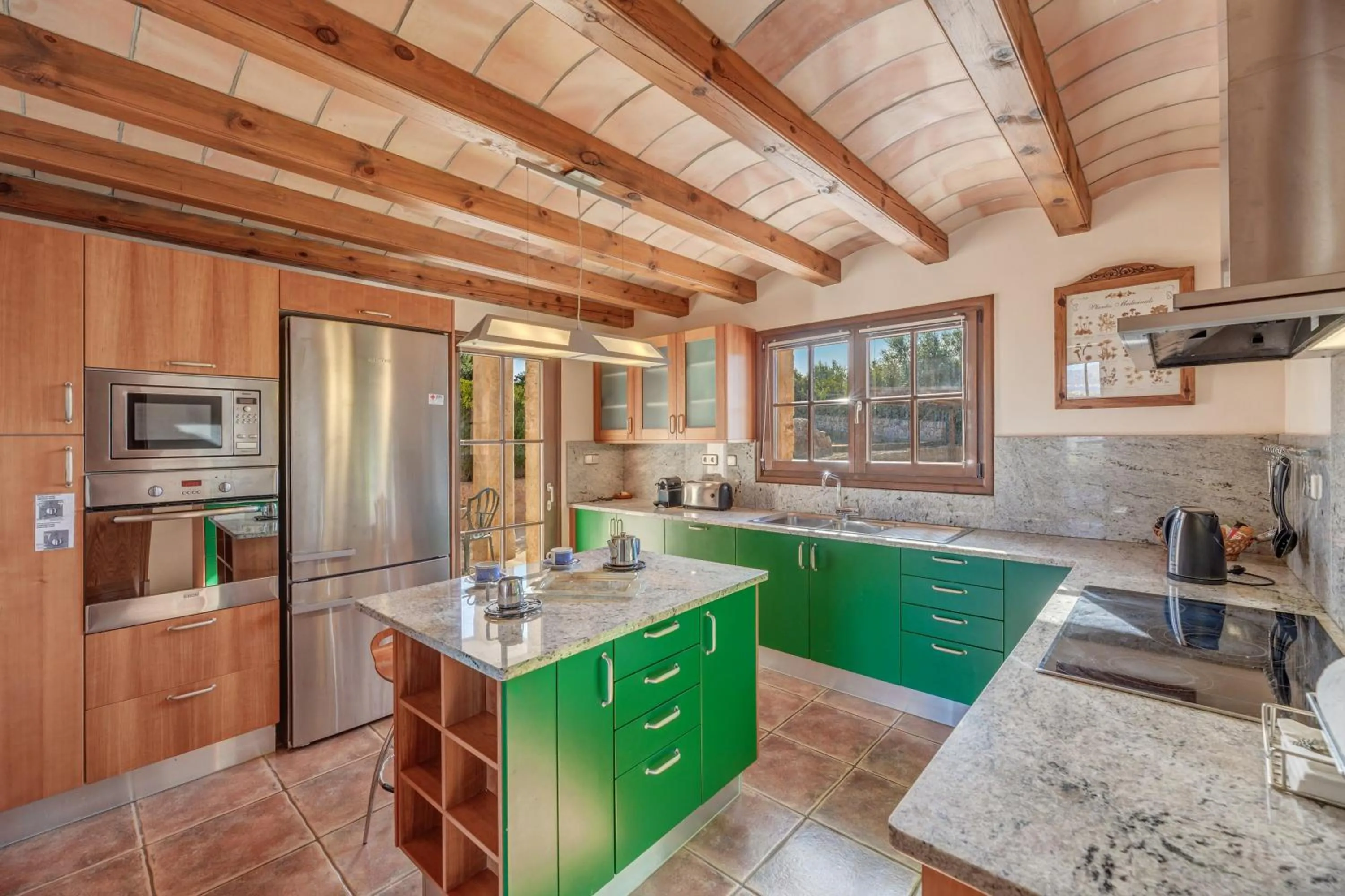 Kitchen or kitchenette in Es Coster de Na Llusia