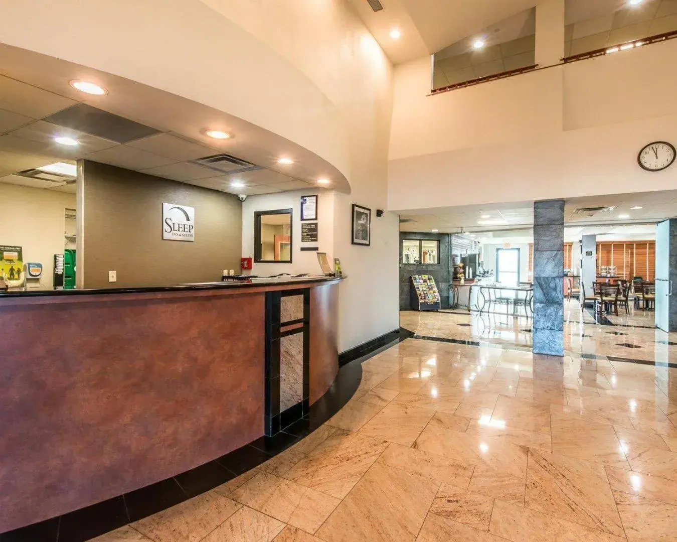 Lobby or reception in Sleep Inn & Suites Winchester near University Lobby or reception in Sleep Inn & Suites Winchester near University