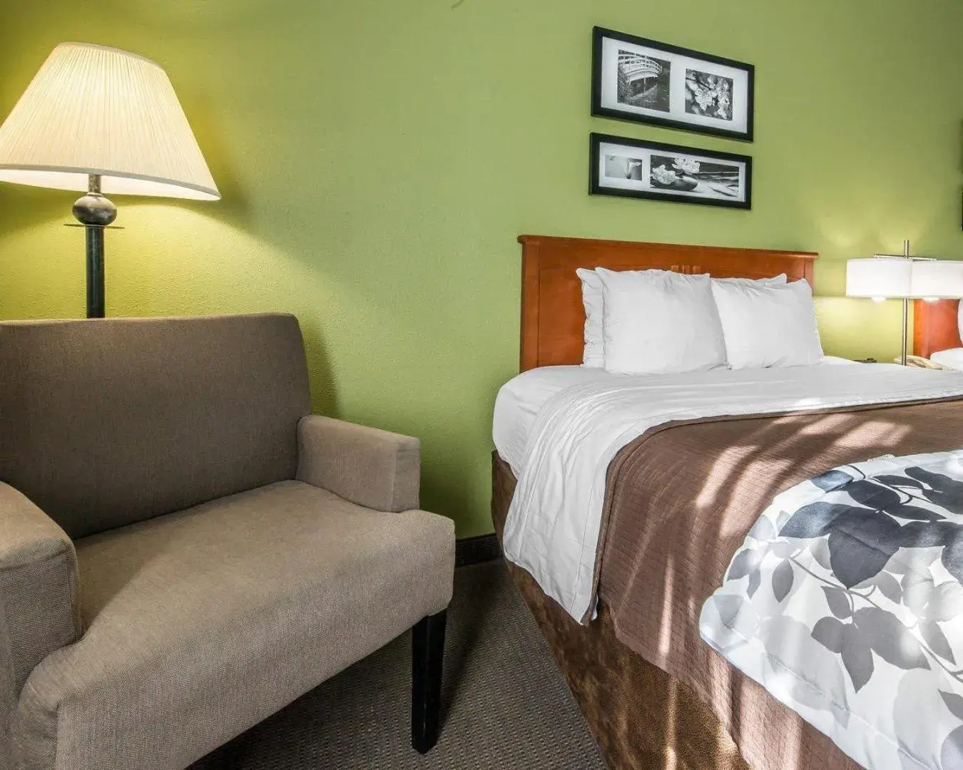 Bedroom, Bed in Sleep Inn & Suites Winchester near University Bedroom, Bed in Sleep Inn & Suites Winchester near University