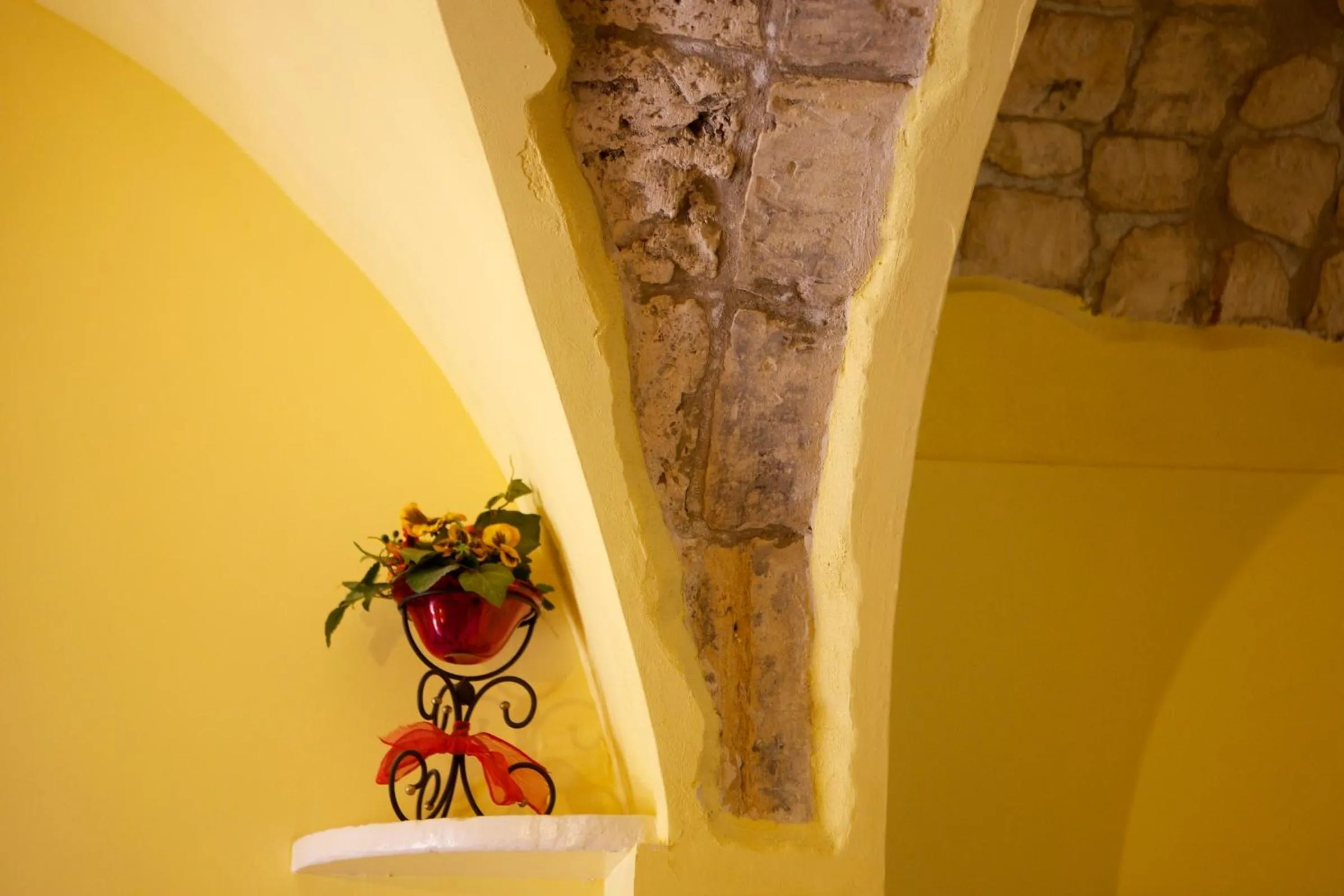 Decorative detail in Le Cinque Luci