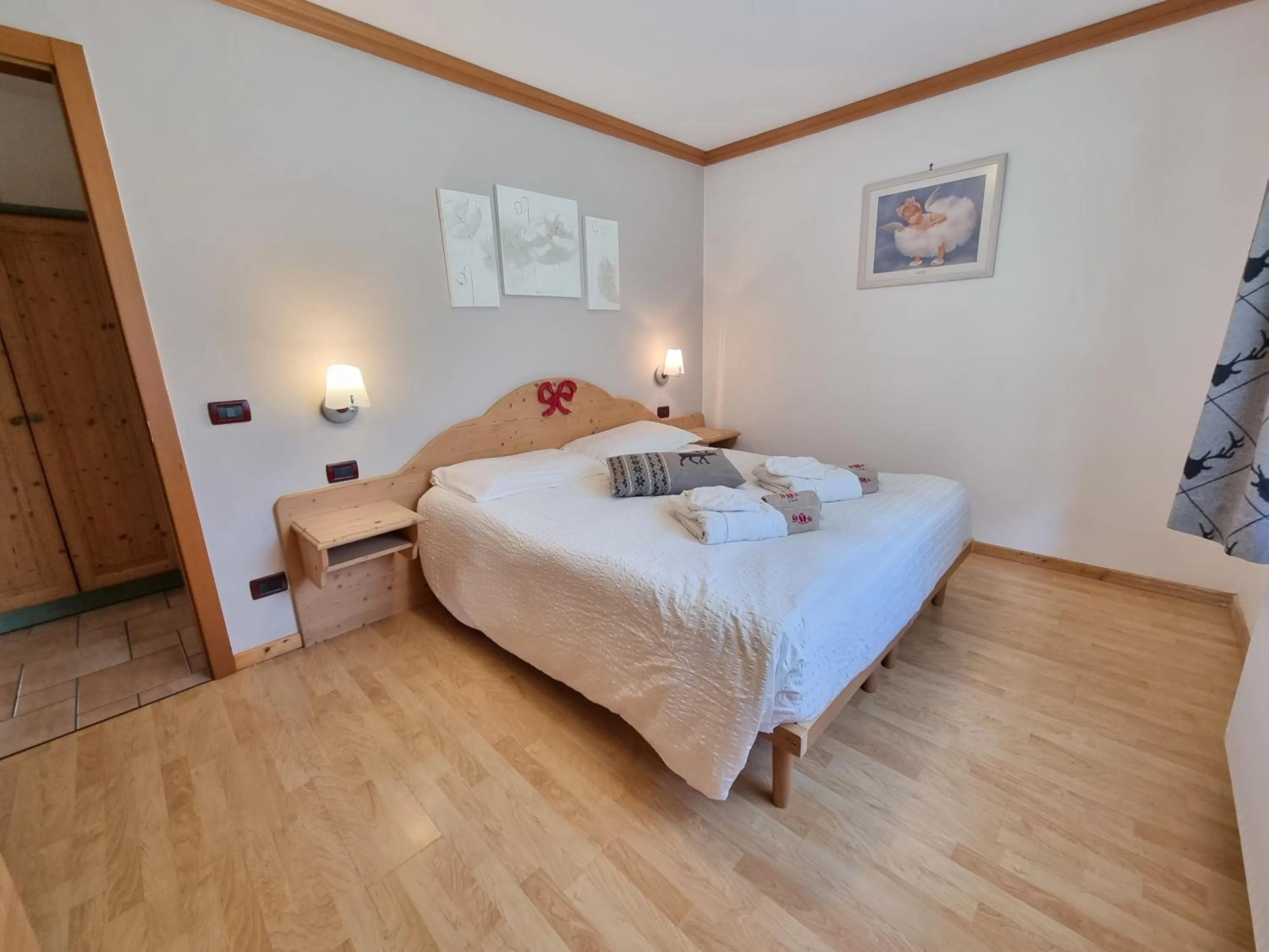 Bedroom, Bed in Residence Le Rose