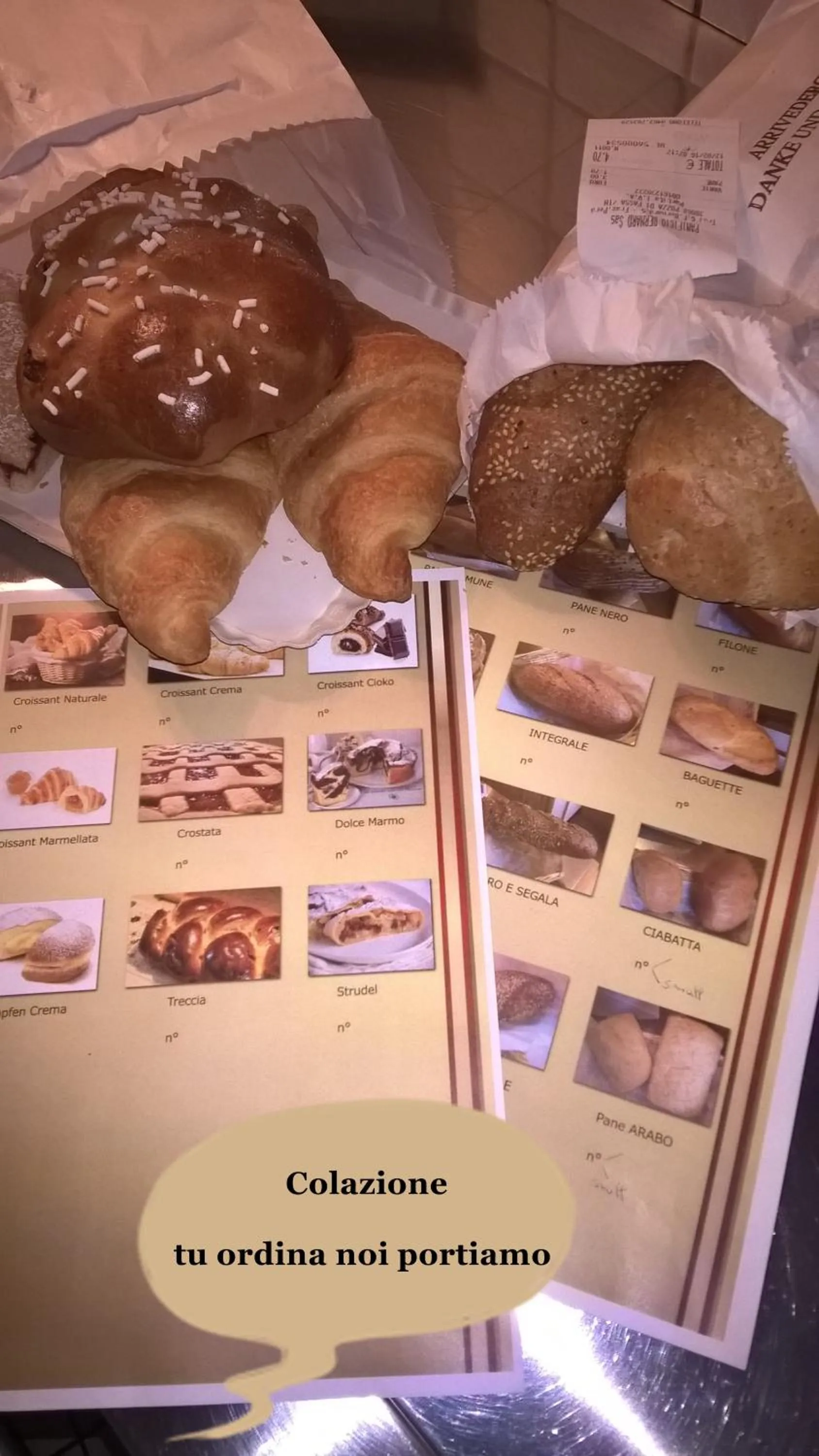 Food close-up in Residence Le Rose