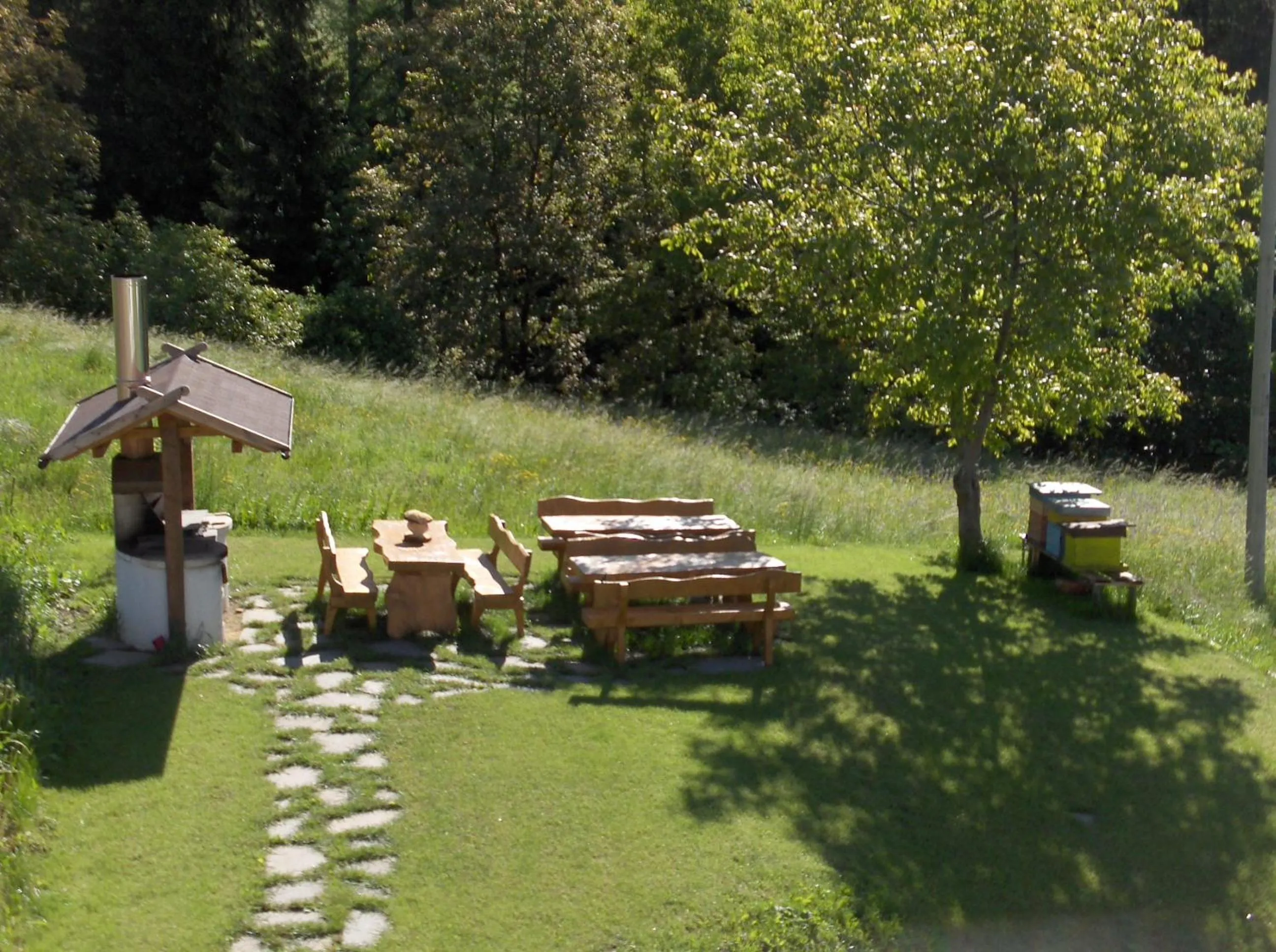 Garden in B&B Affittacamere Larix