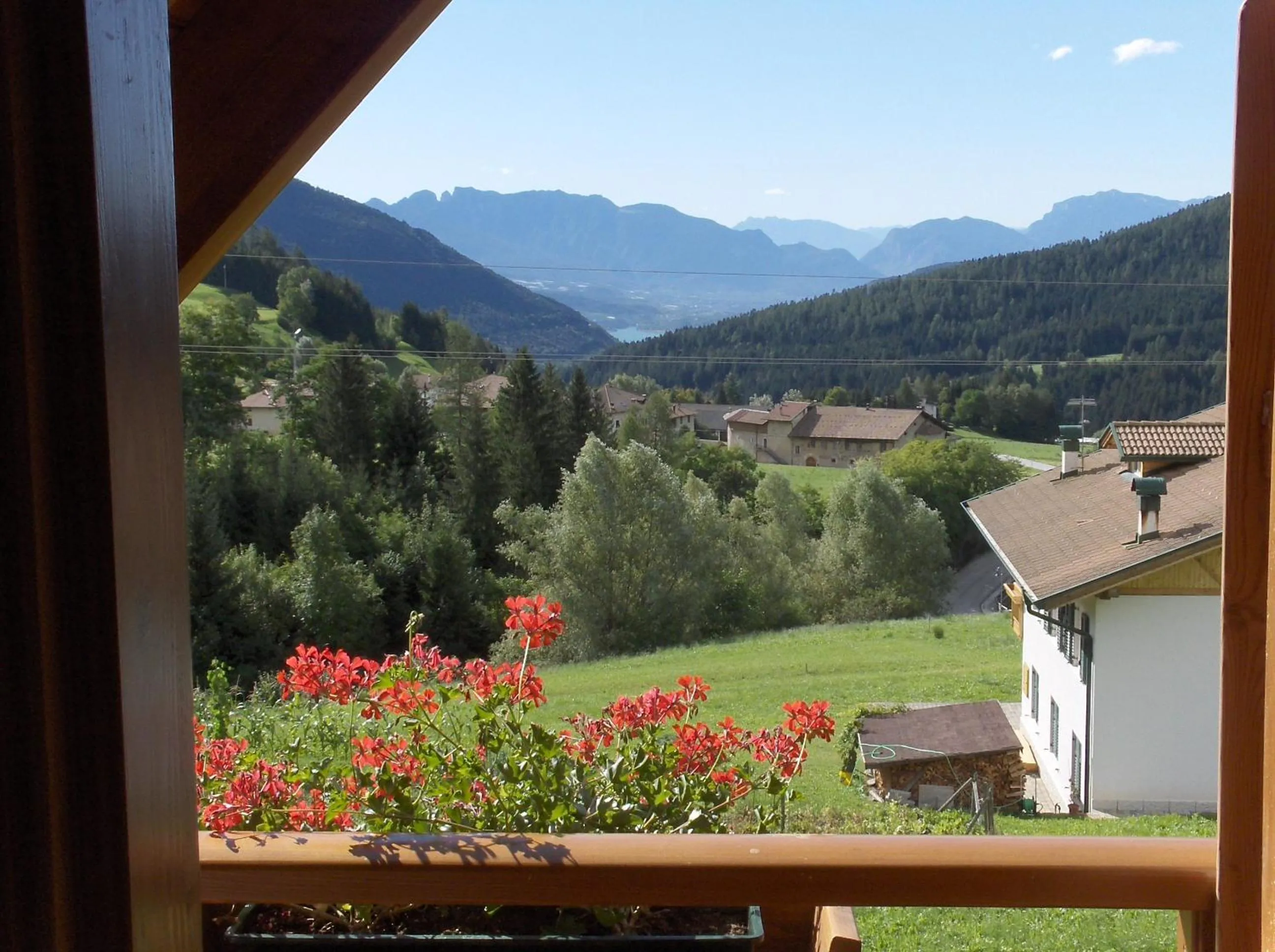 Mountain view in B&B Affittacamere Larix