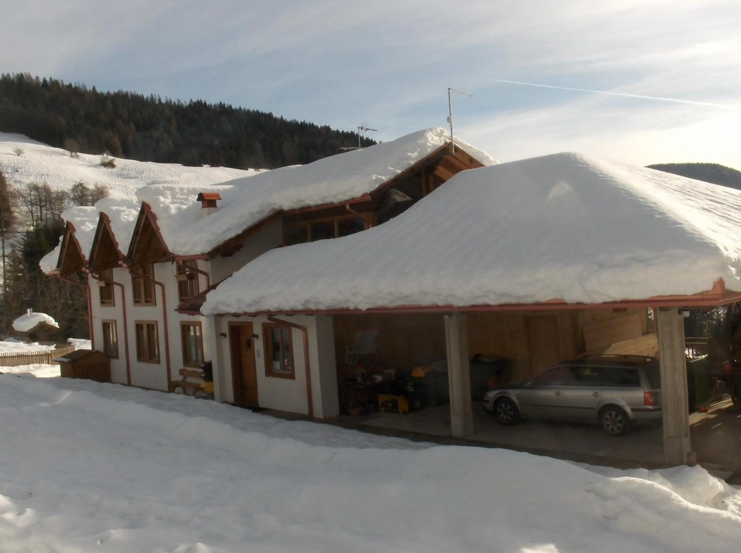 Winter in B&B Affittacamere Larix