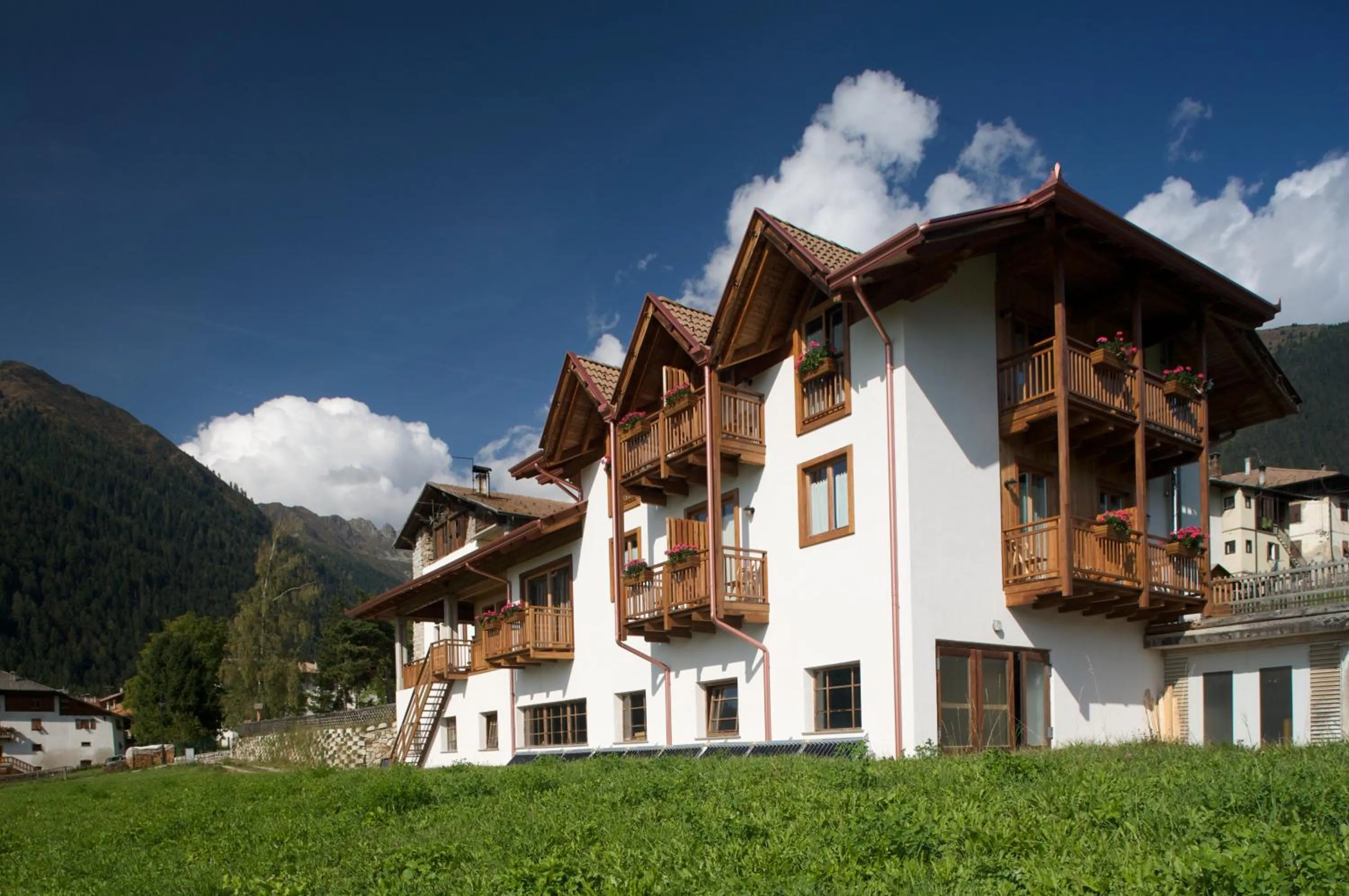 Property building in B&B Affittacamere Larix