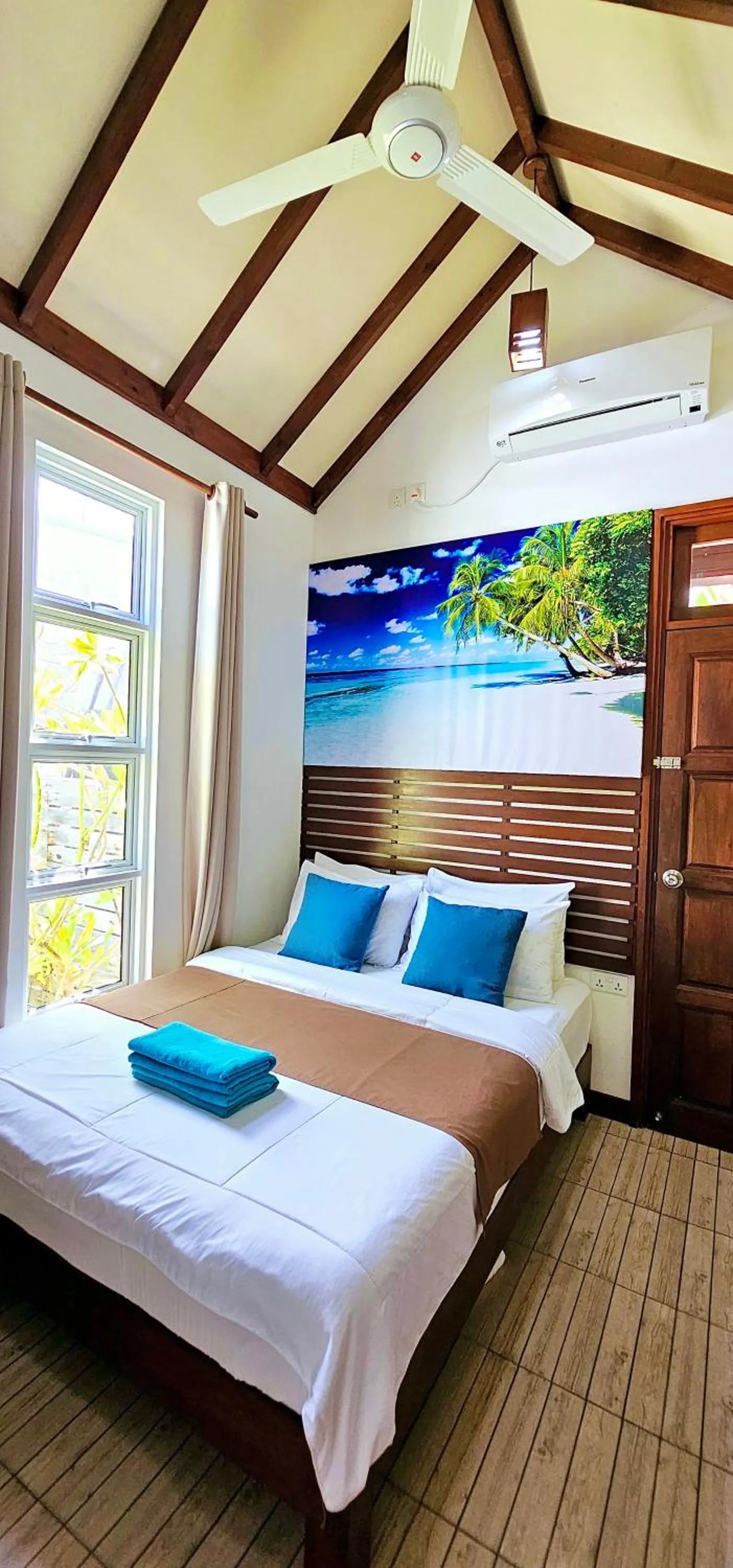 Bed in Beach Cottage