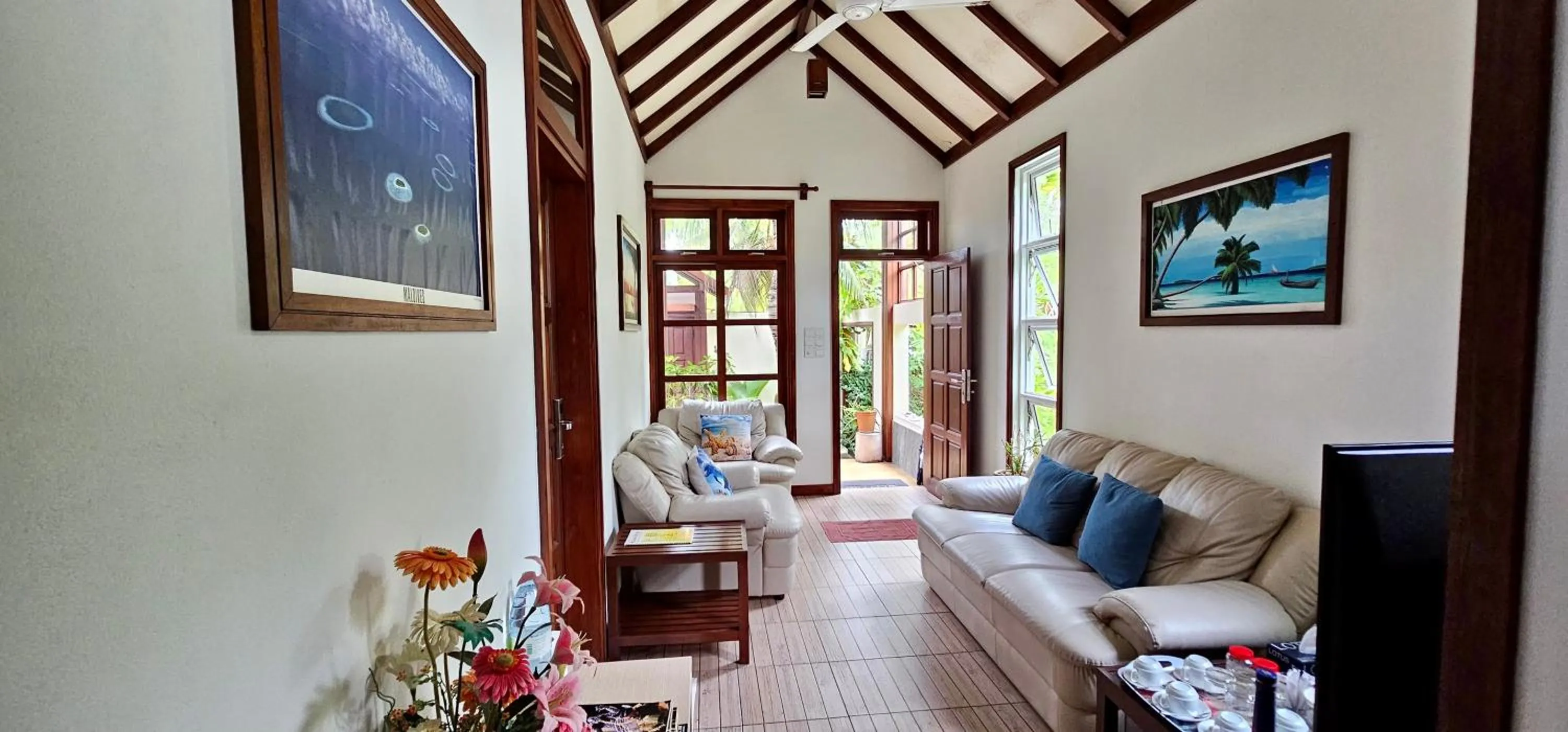 Living room in Beach Cottage