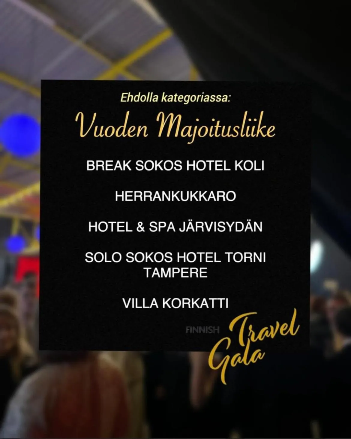 Certificate/Award in Villa Korkatti