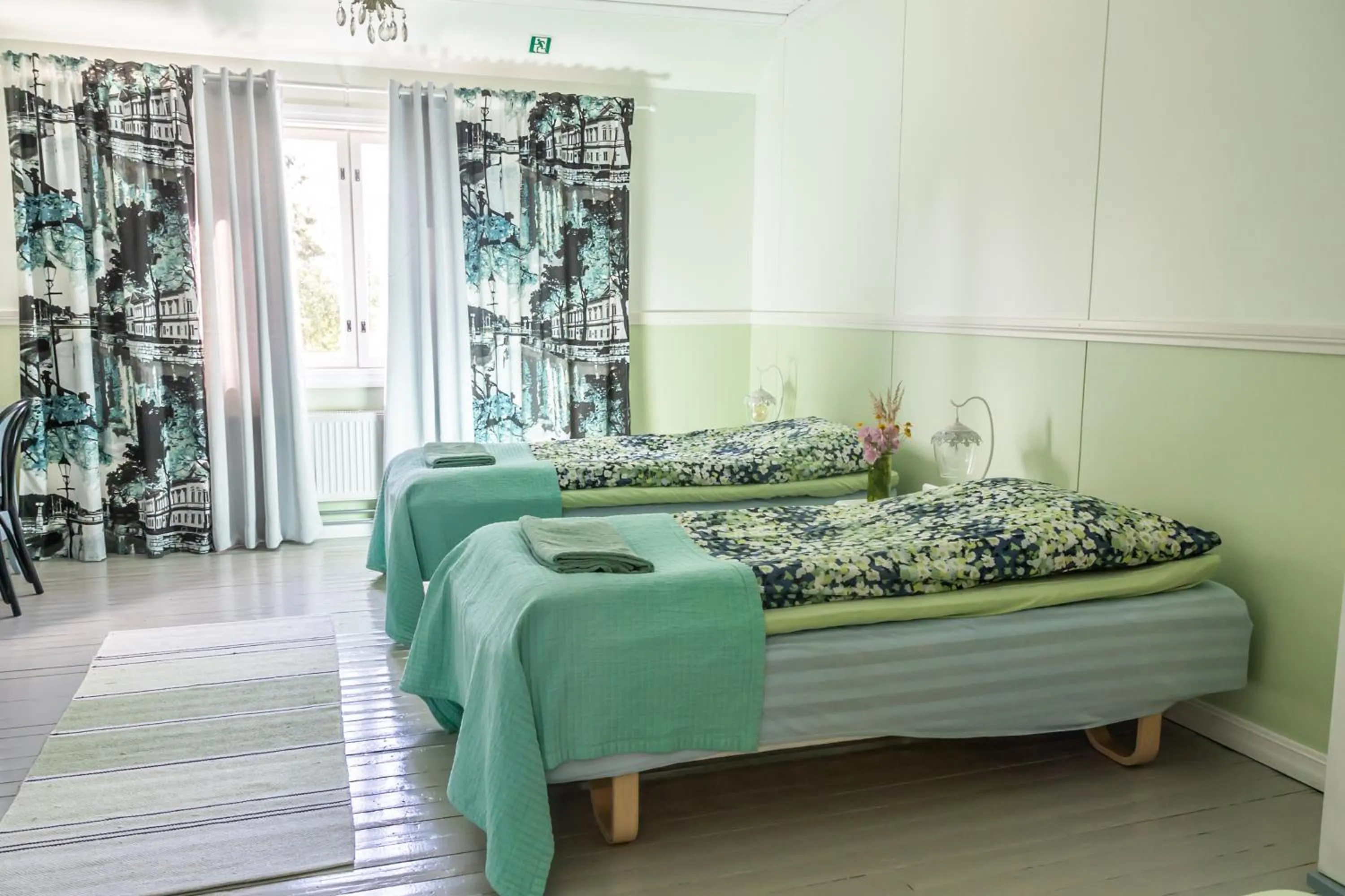 Bedroom, Bed in Villa Korkatti