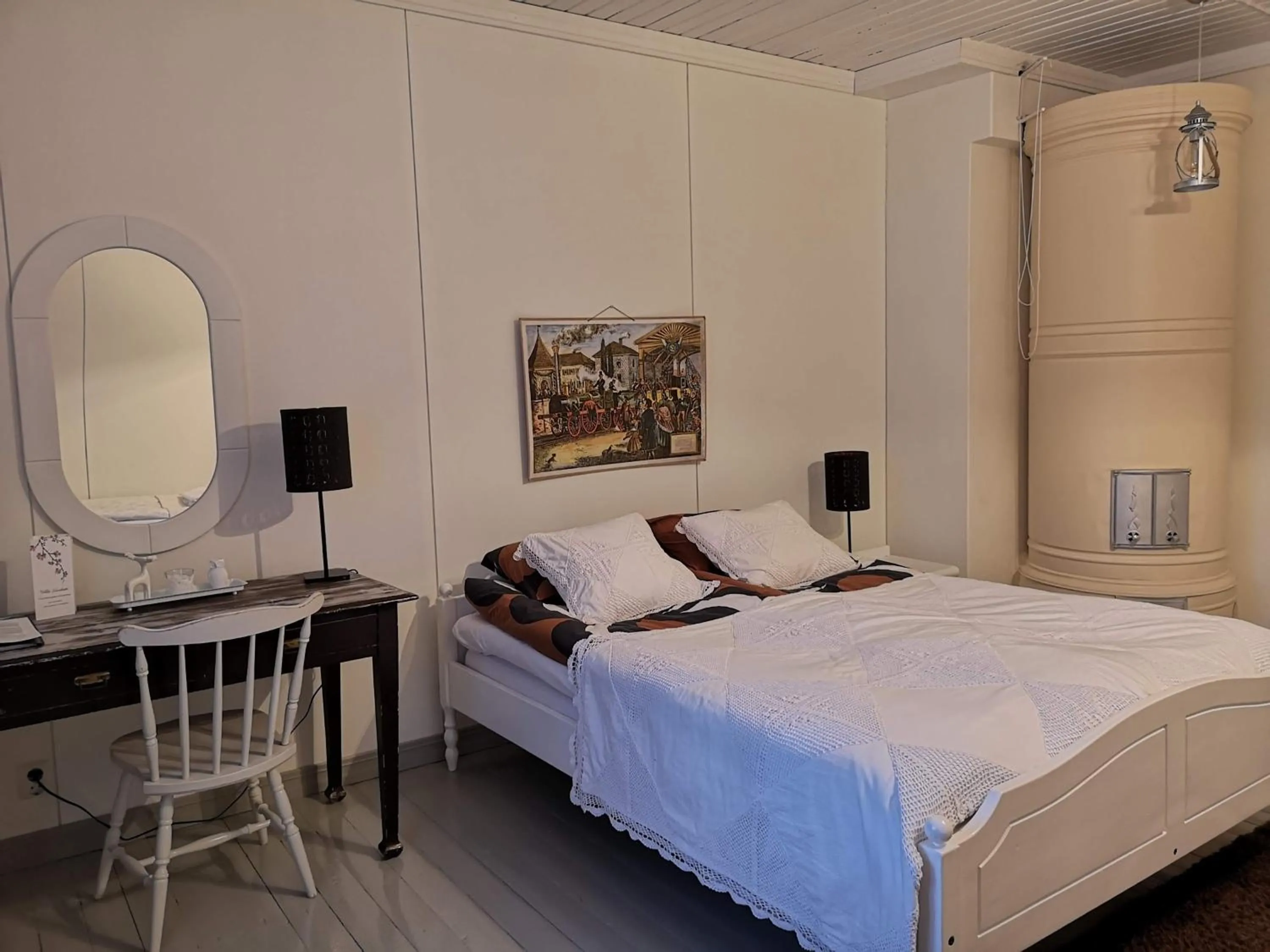 Bed in Villa Korkatti