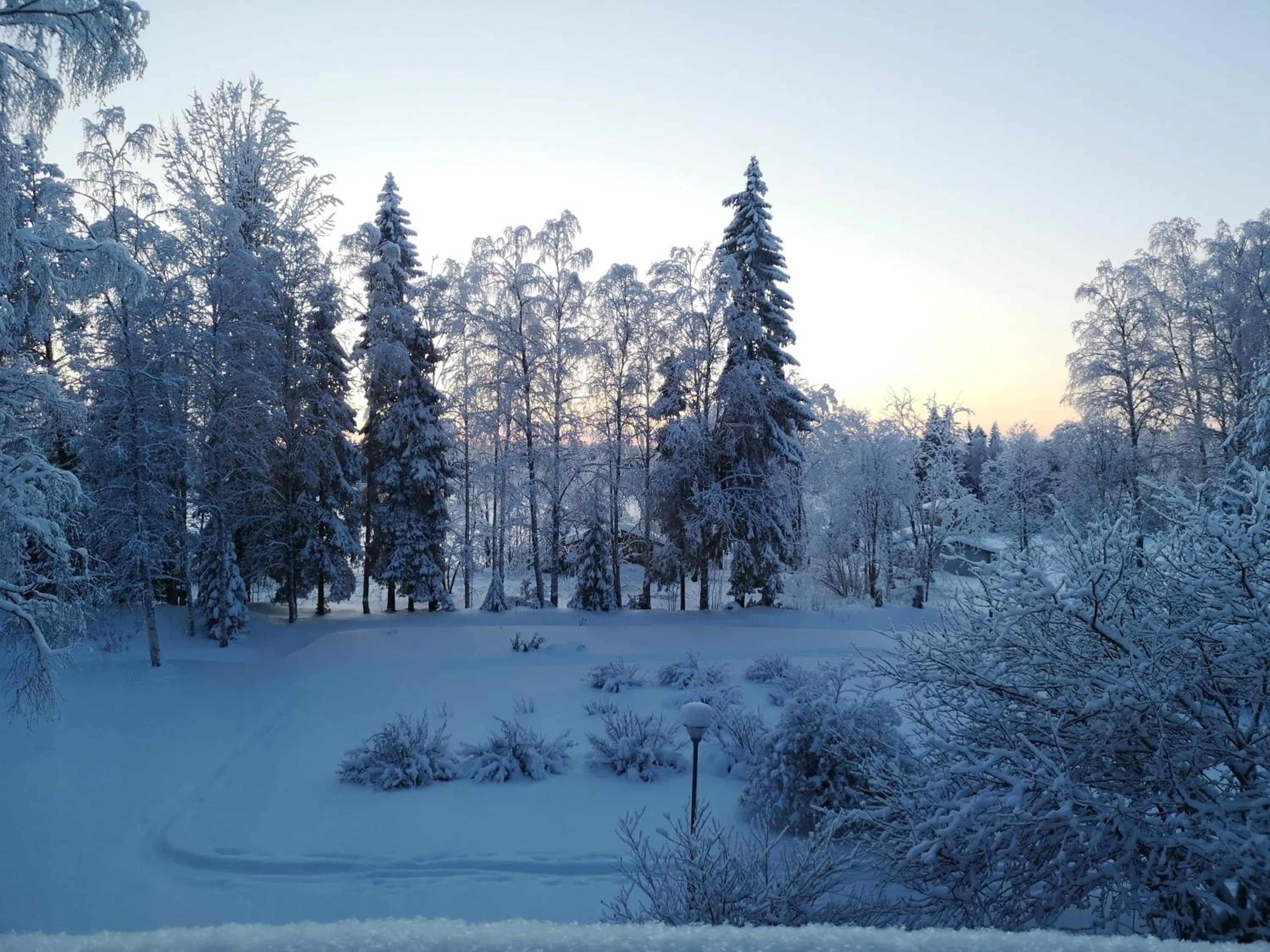 Natural landscape in Villa Korkatti