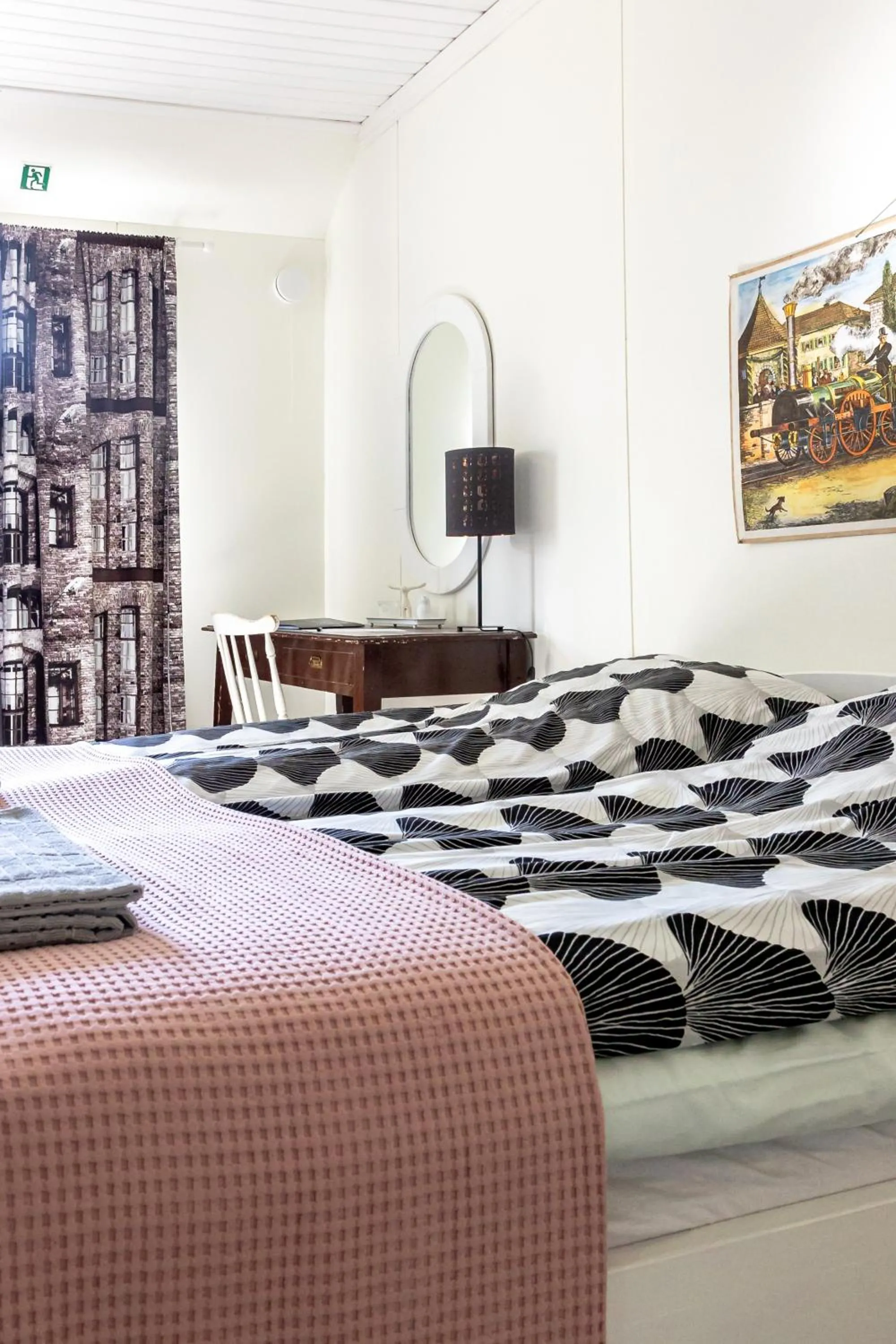 Bed in Villa Korkatti
