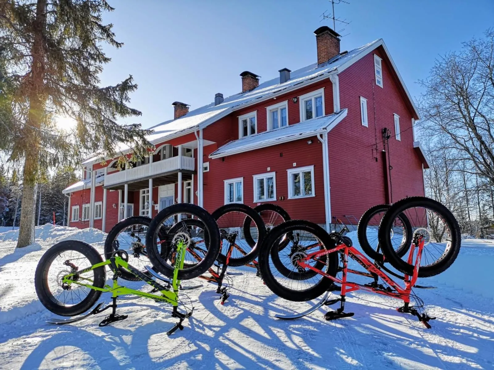 Winter in Villa Korkatti