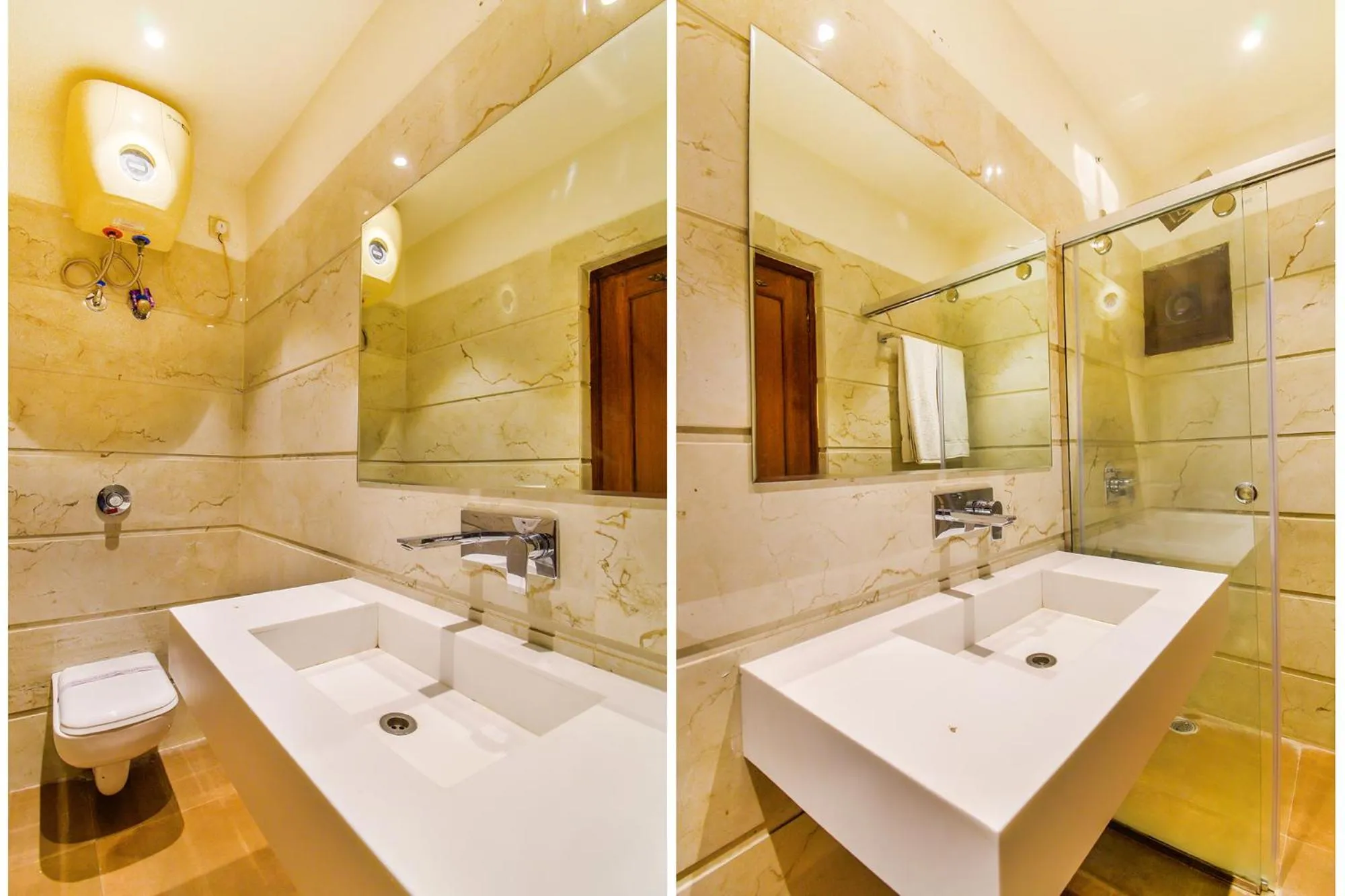 Bathroom in Hotel Le Golden