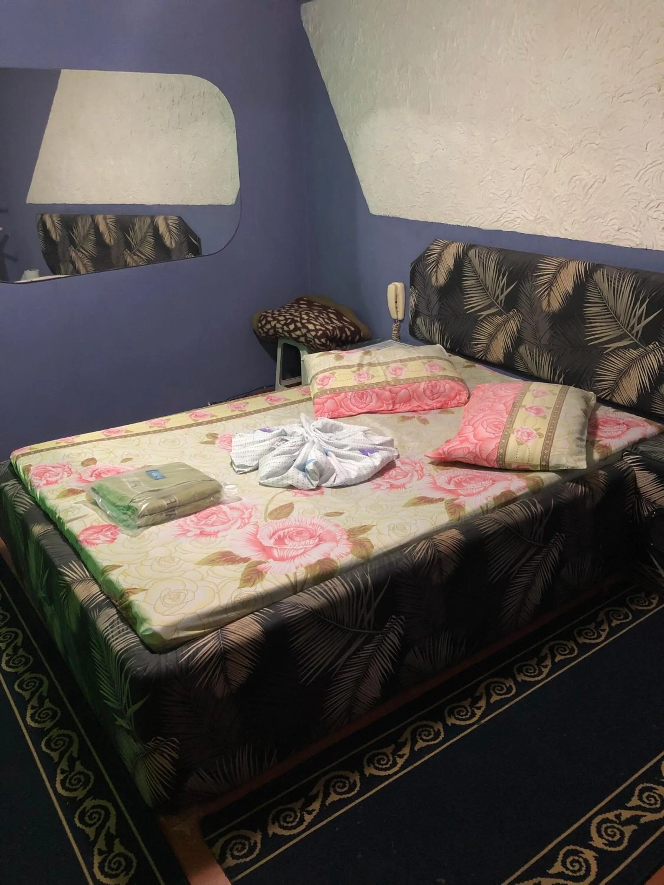 Bed in Hospedaria Nossa Senhora da Glória