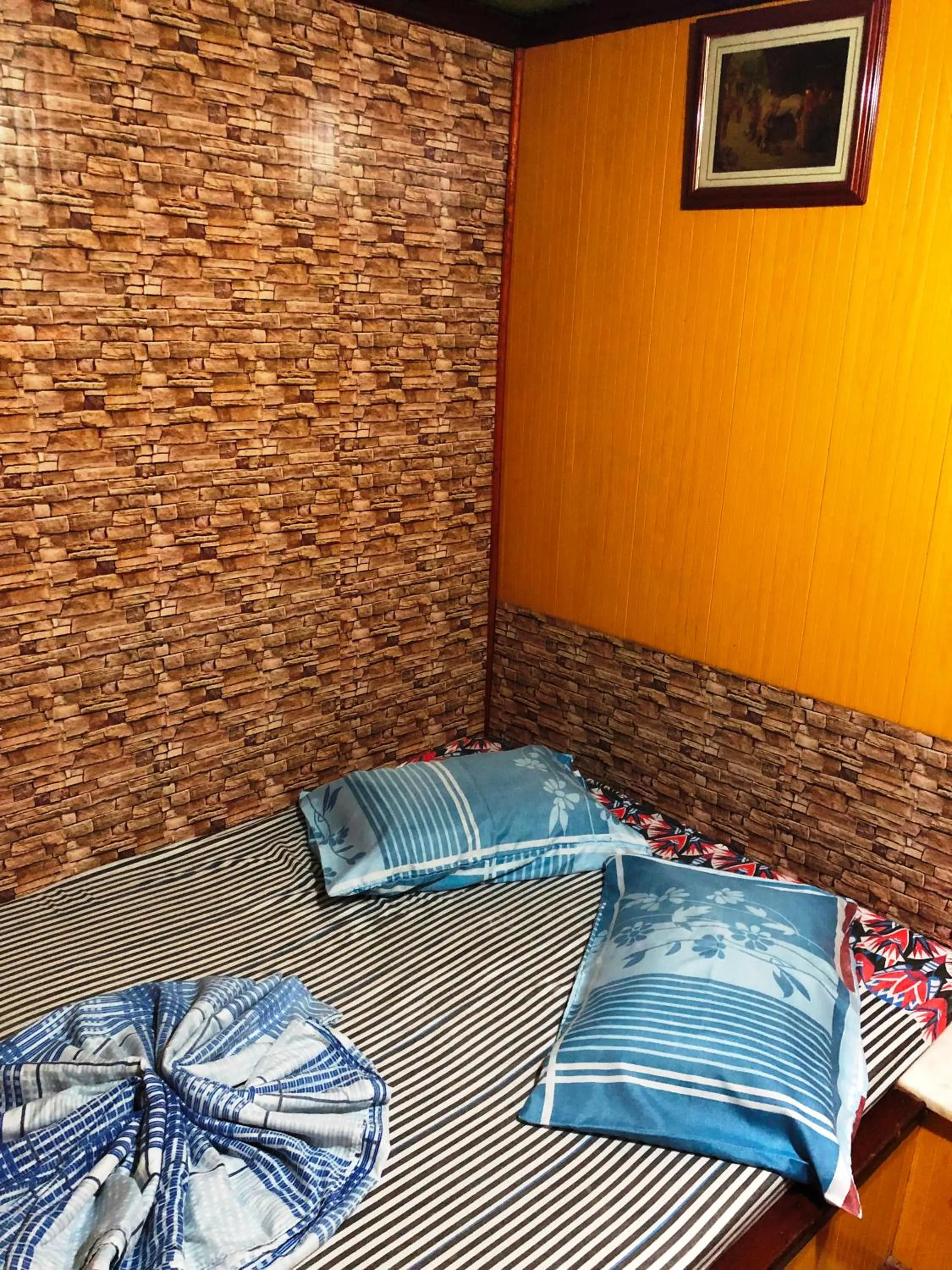 Bed in Hospedaria Nossa Senhora da Glória