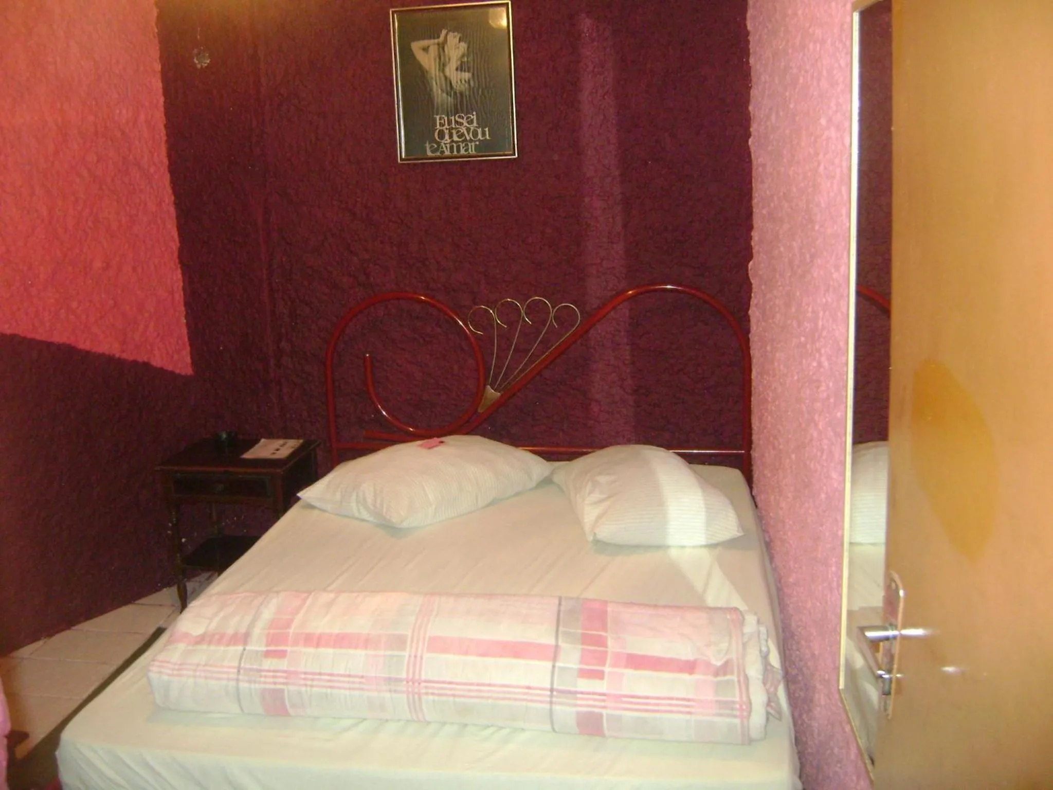 Bed in Hospedaria Nossa Senhora da Glória