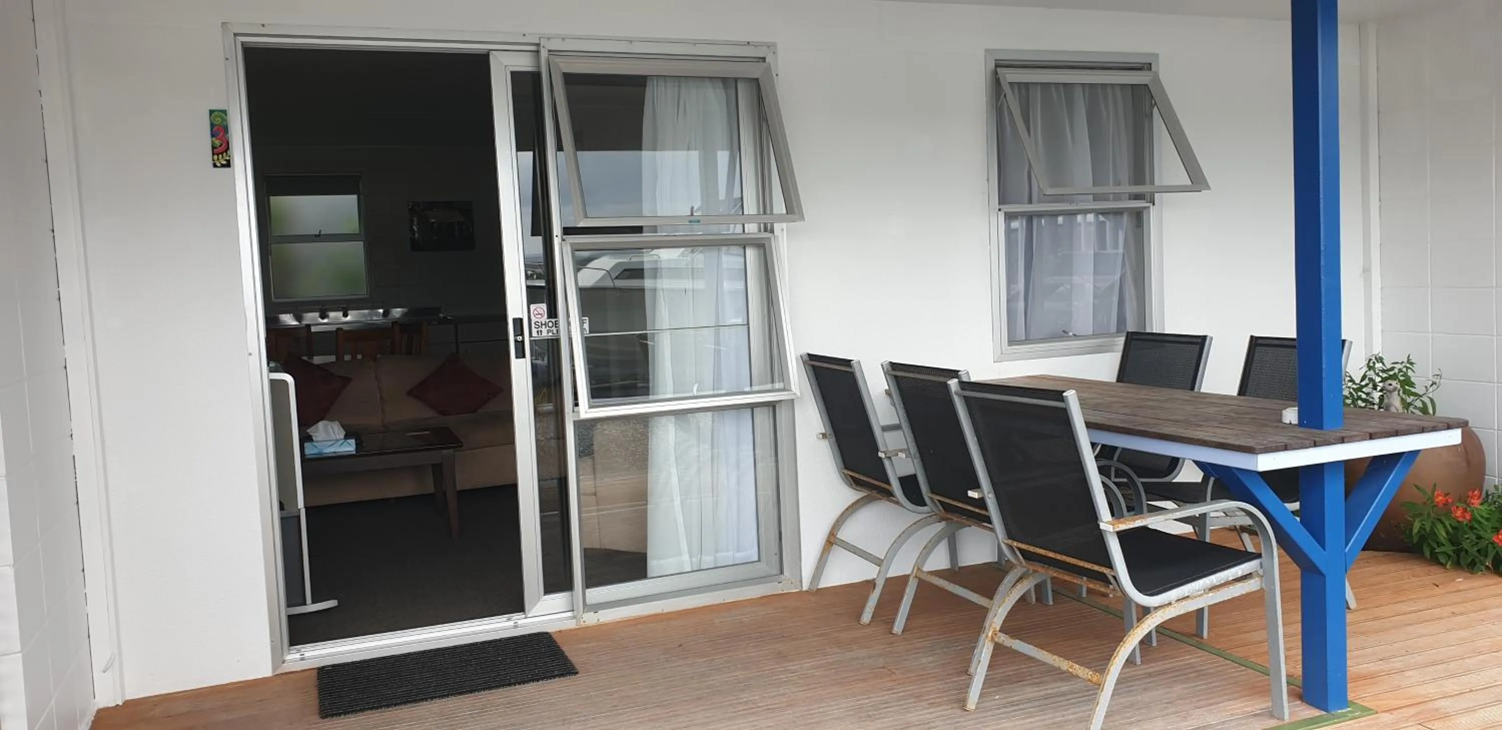 Balcony/Terrace in Whangaroa Lodge Motel