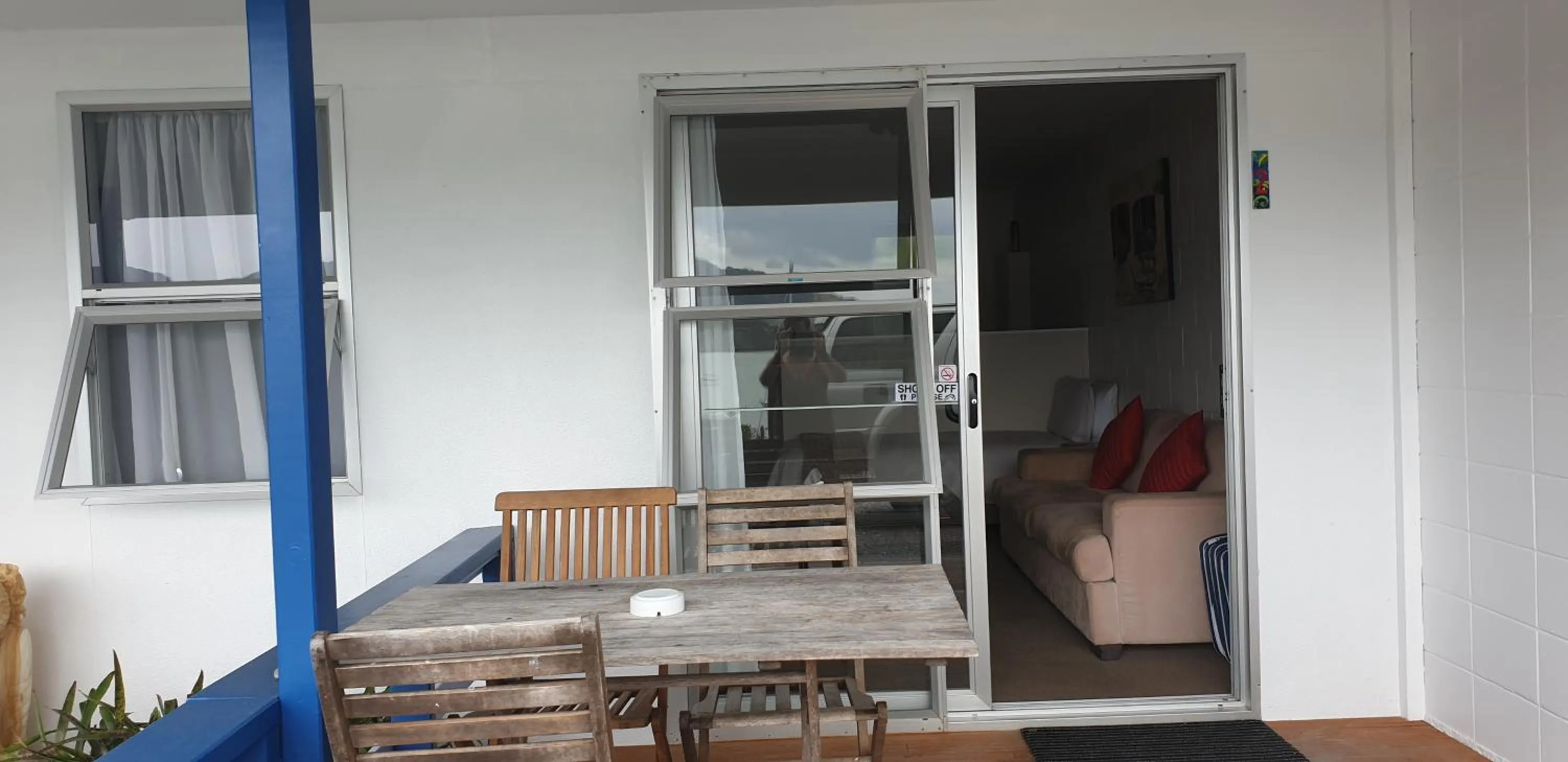 Balcony/Terrace in Whangaroa Lodge Motel