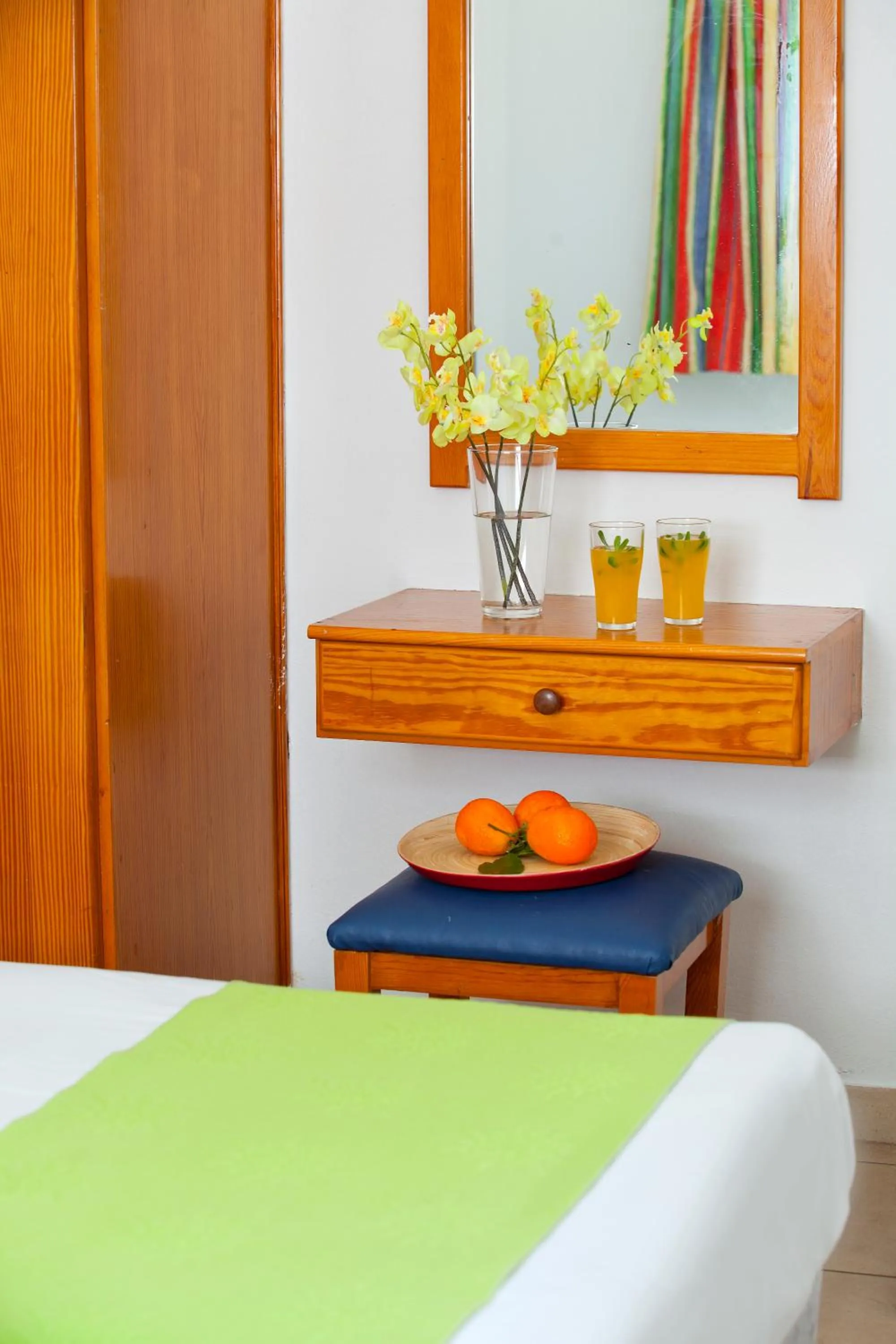 Decorative detail, Bed in Paloma Hotel Apartments